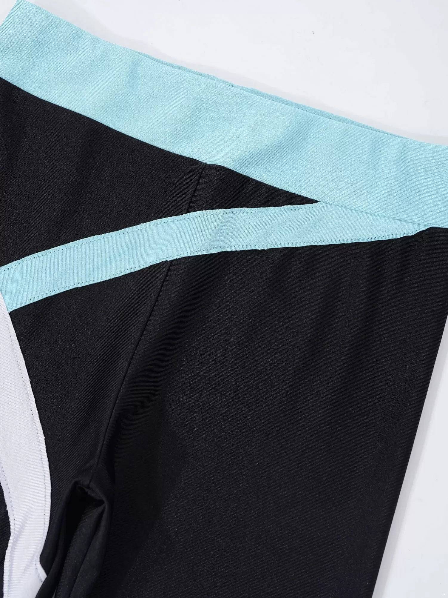 Kids Girls Close-fitting Stretchy Ice Skating Pants Sport Leggings