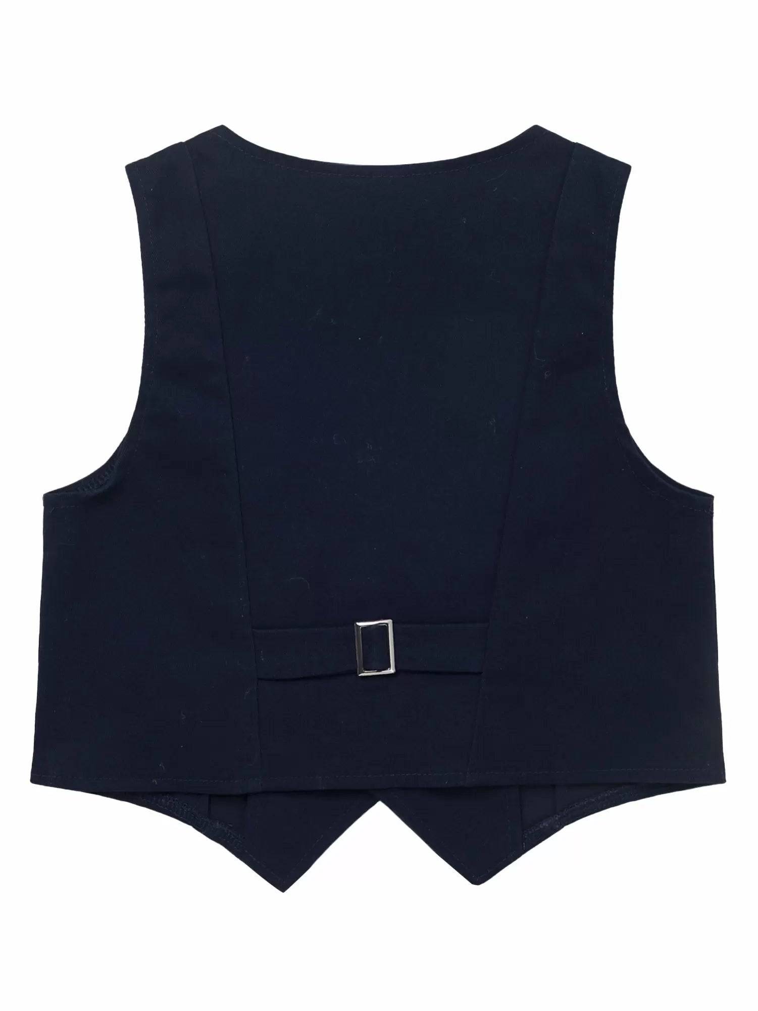 Kids Boys Single-Breasted Vest