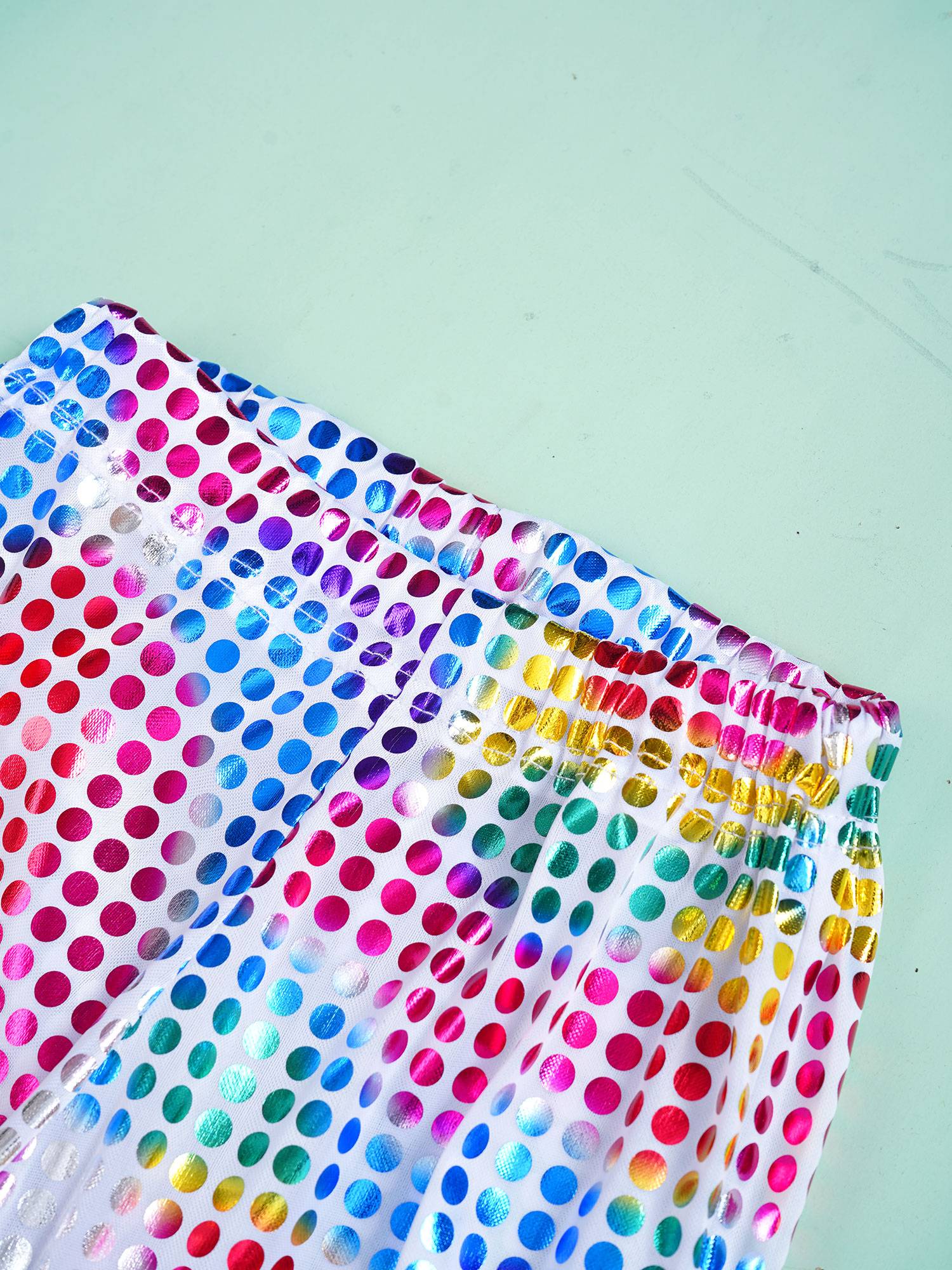 Kids Shiny Sequins Flared Jazz Pants Stage Performance Pants