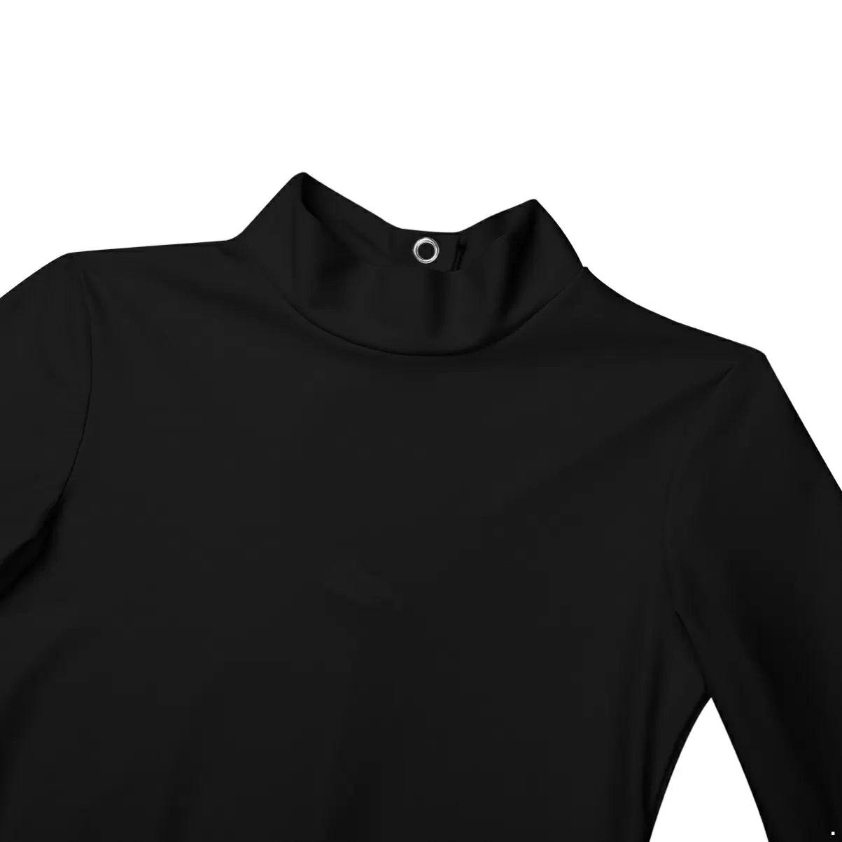 Kids Girls Long Sleeve Leotard with Leggings Sport Sets