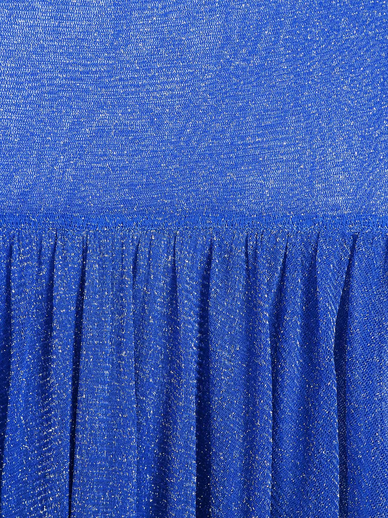 Women Glittery See-Through Choir Worship Dance Tunic Dress(only tunic)