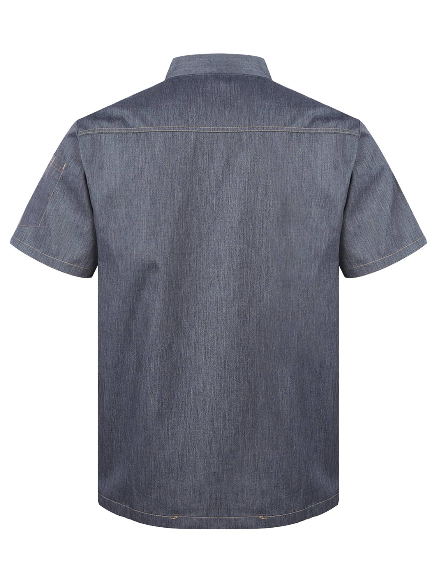 Adults Kitchen Work Uniform Chef Shirts