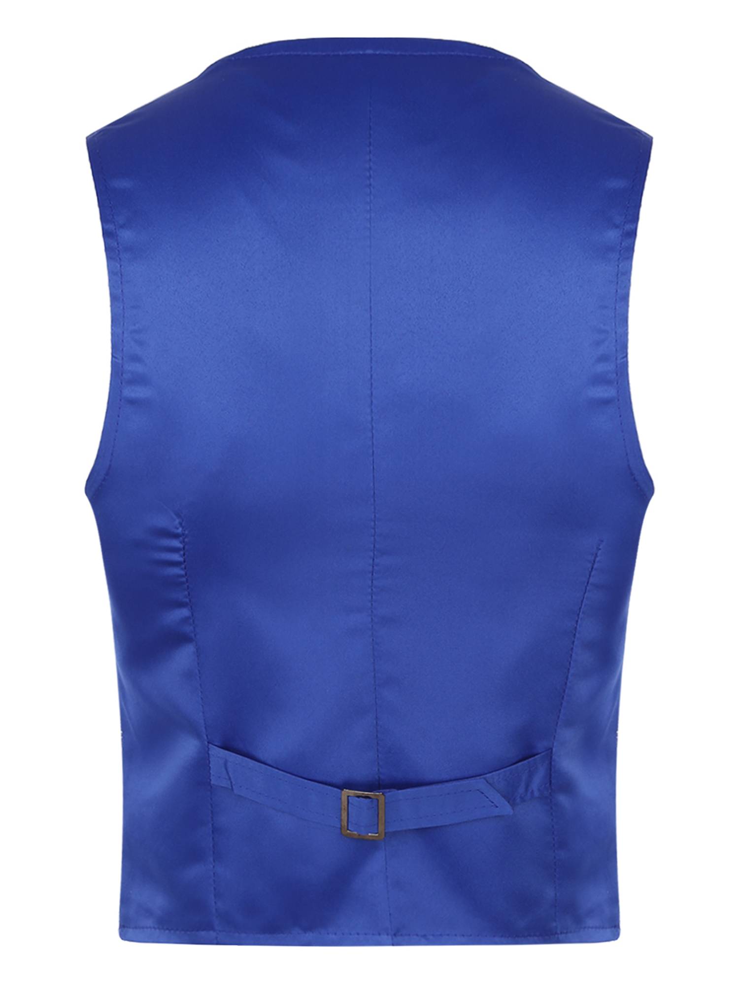 Men Sequin Sleeveless Waistcoat Jacket for Latin Jazz Dance