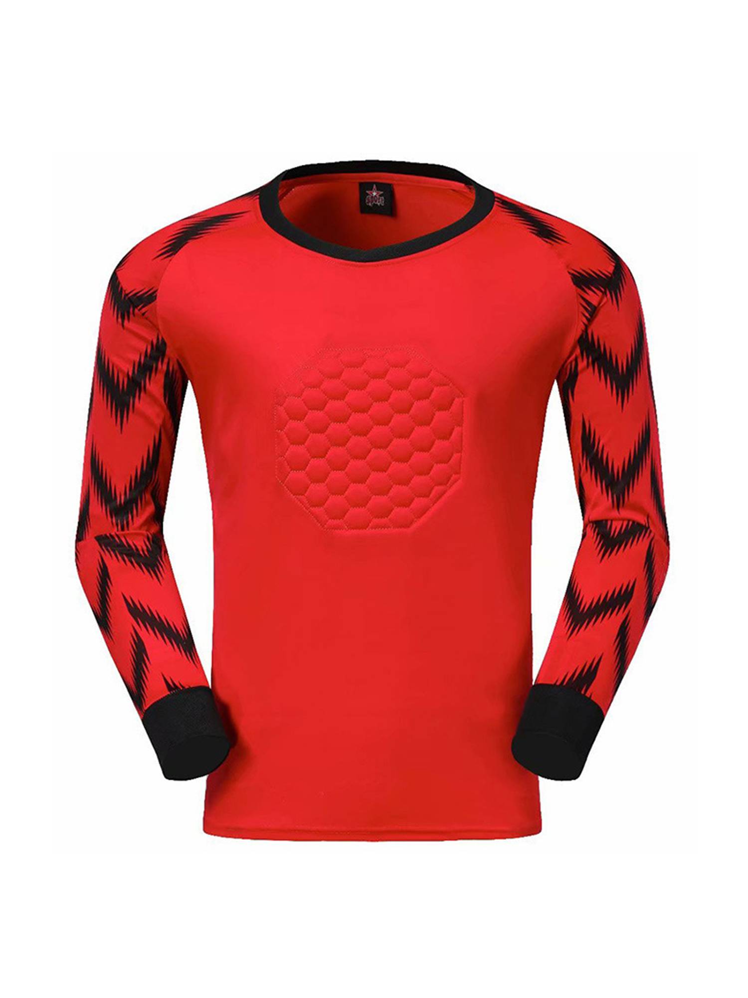 Men Football Goalkeeper Goalie Sport Suit Long Sleeve Top and Pants Sets
