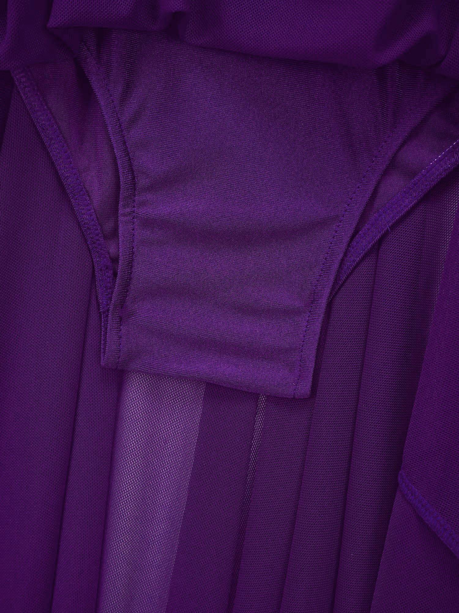 Kids Girls Colorblock Sleeveless Sequins Lyrical Dance Dress