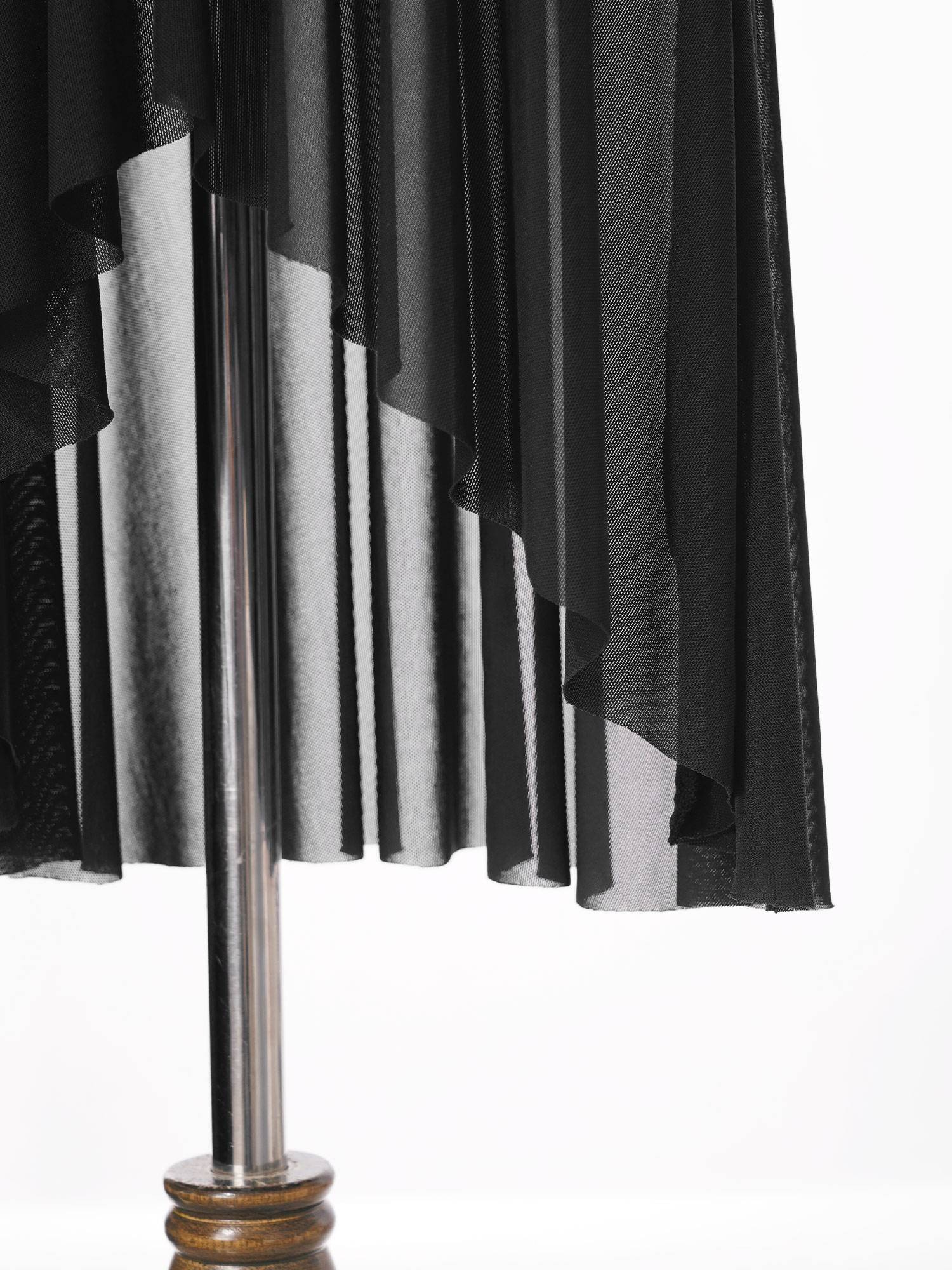 Kids Girls Sleeveless High-Low Lyrical Dance Leotard Dress