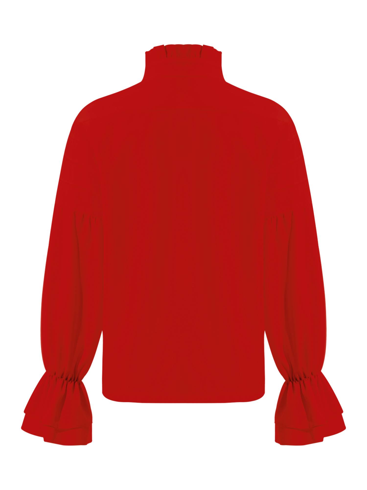 Kids Flare Sleeve Solid Color Renaissance Medieval Retro Shirts