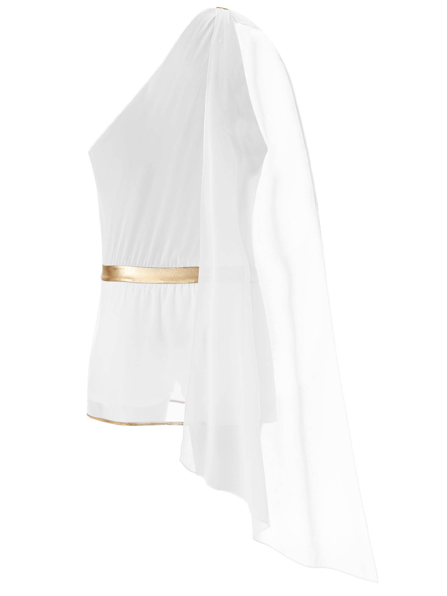 Men One Shoulder Side Slit Halloween Mr Toga Cosplay Jumpsuit