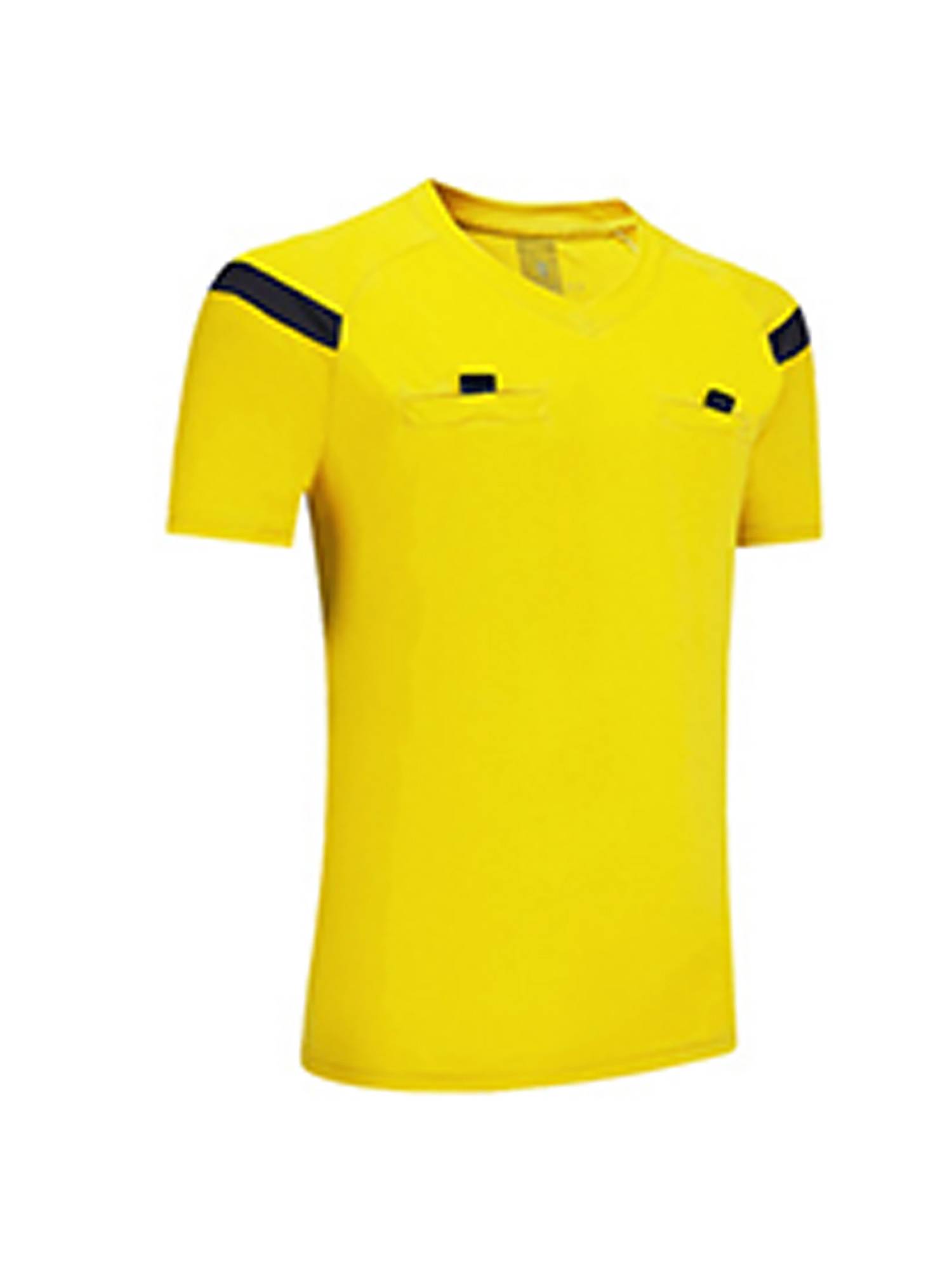 Men Two-Piece Short Sleeve T-shirt with Shorts Soccer Referee Uniform