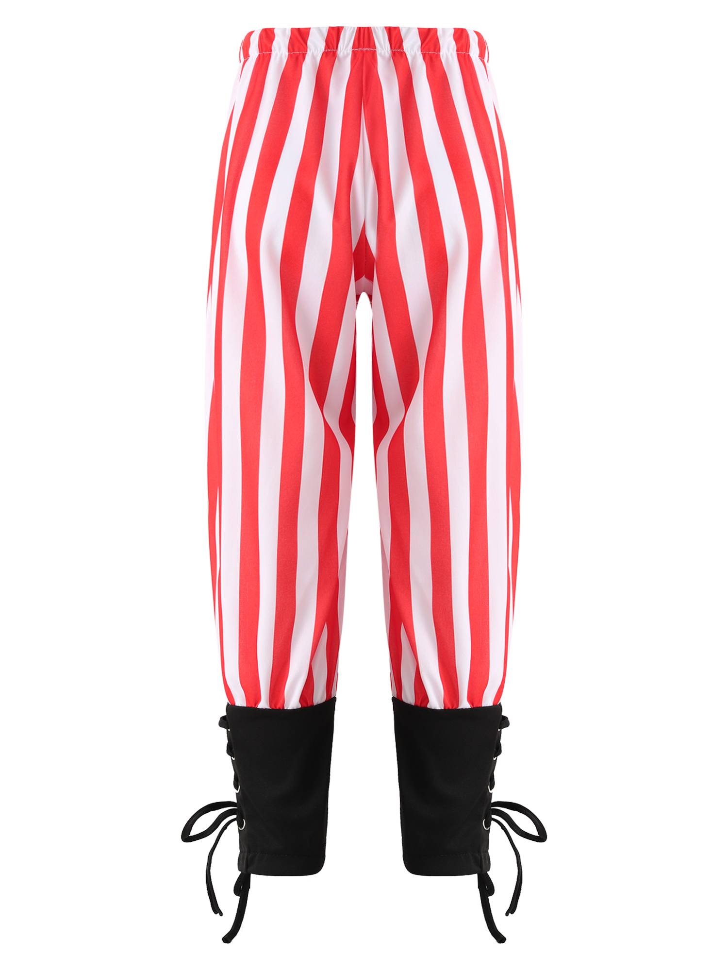 Kid Boys Stripes Ankle Banded Medieval Renaissance Pants