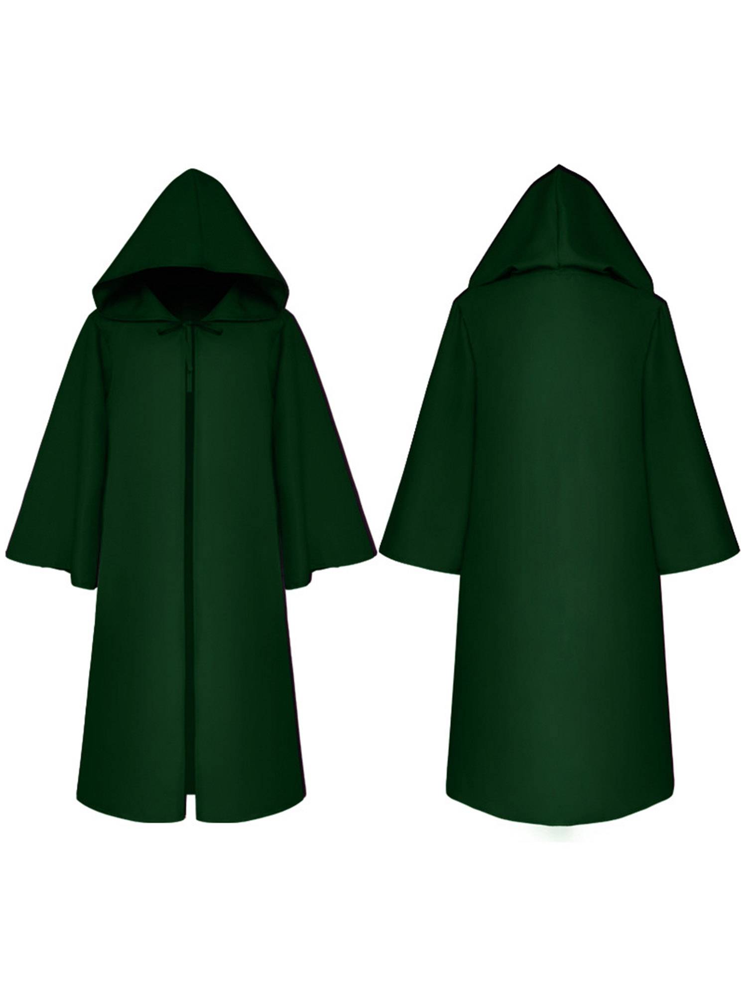 Kids Halloween Medieval Long Sleeve Retro Gothic Robe Wizard Cosplay Cloak