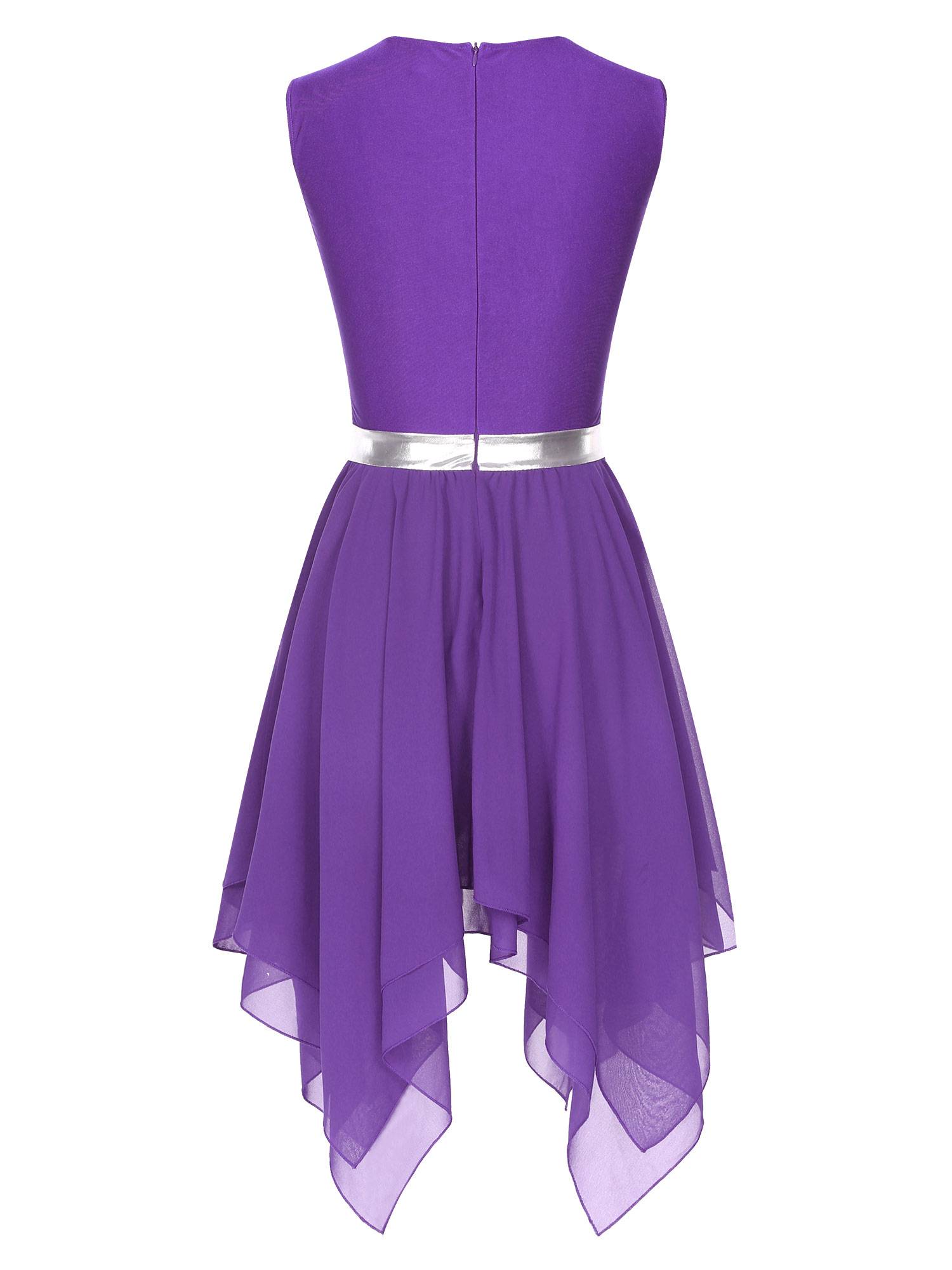 Women Sequins Sleeveless Cross Print Worship Dress