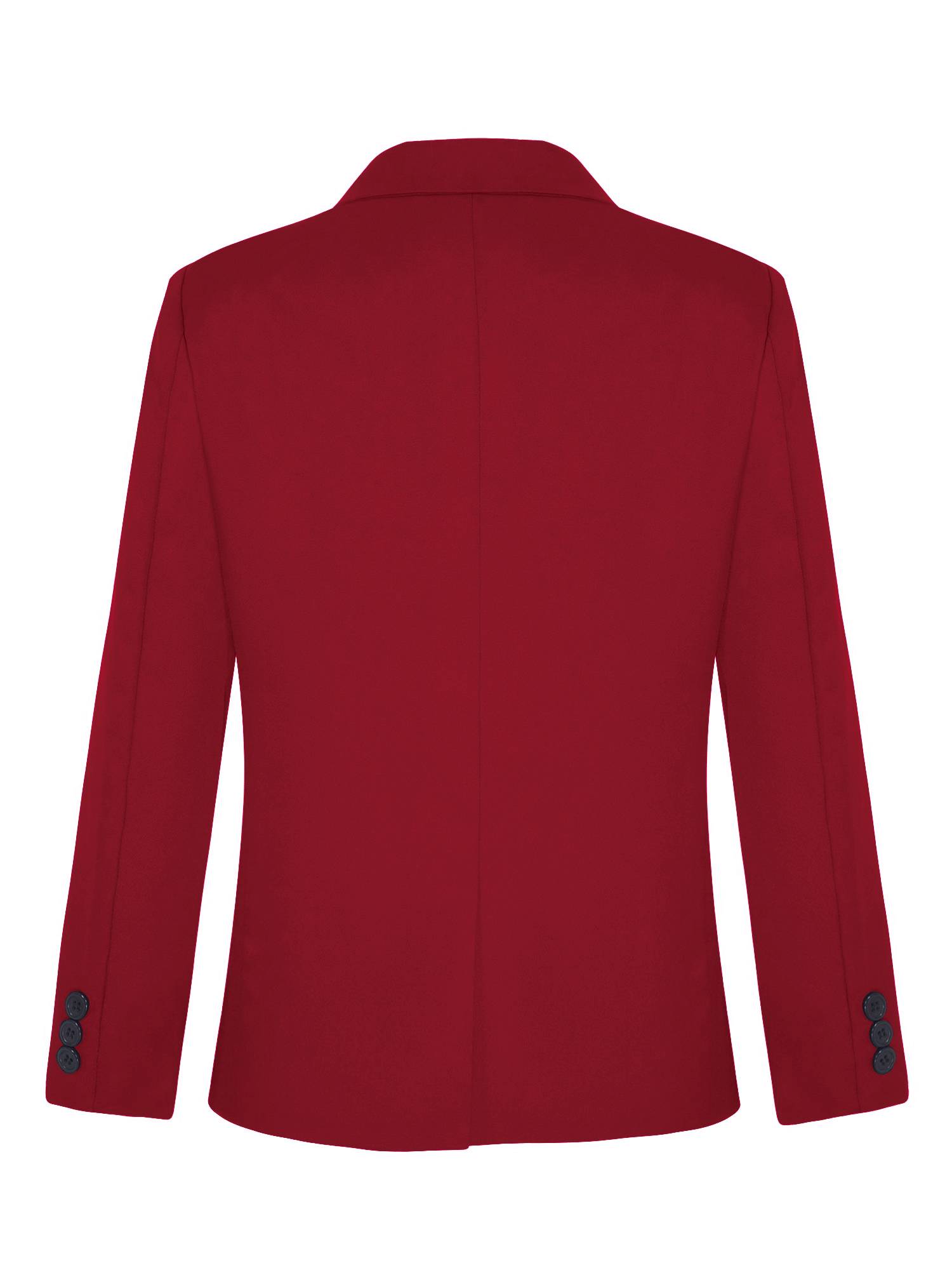 Kids Boys Gentleman Blazer Notch Lapel Jacket Outerwear