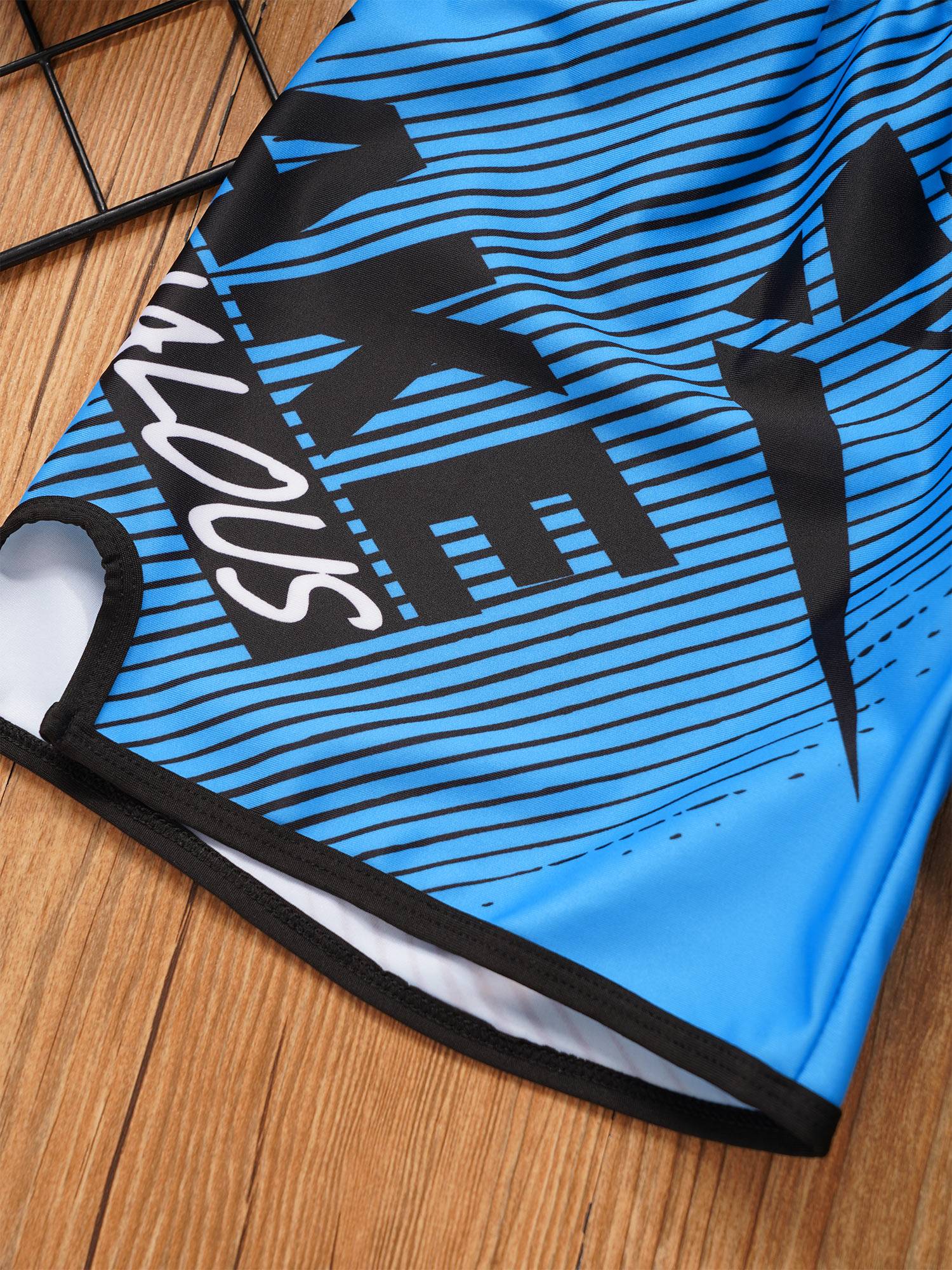 Kids Boys Boxer Shorts Elastic Waistband Athletic Trunks