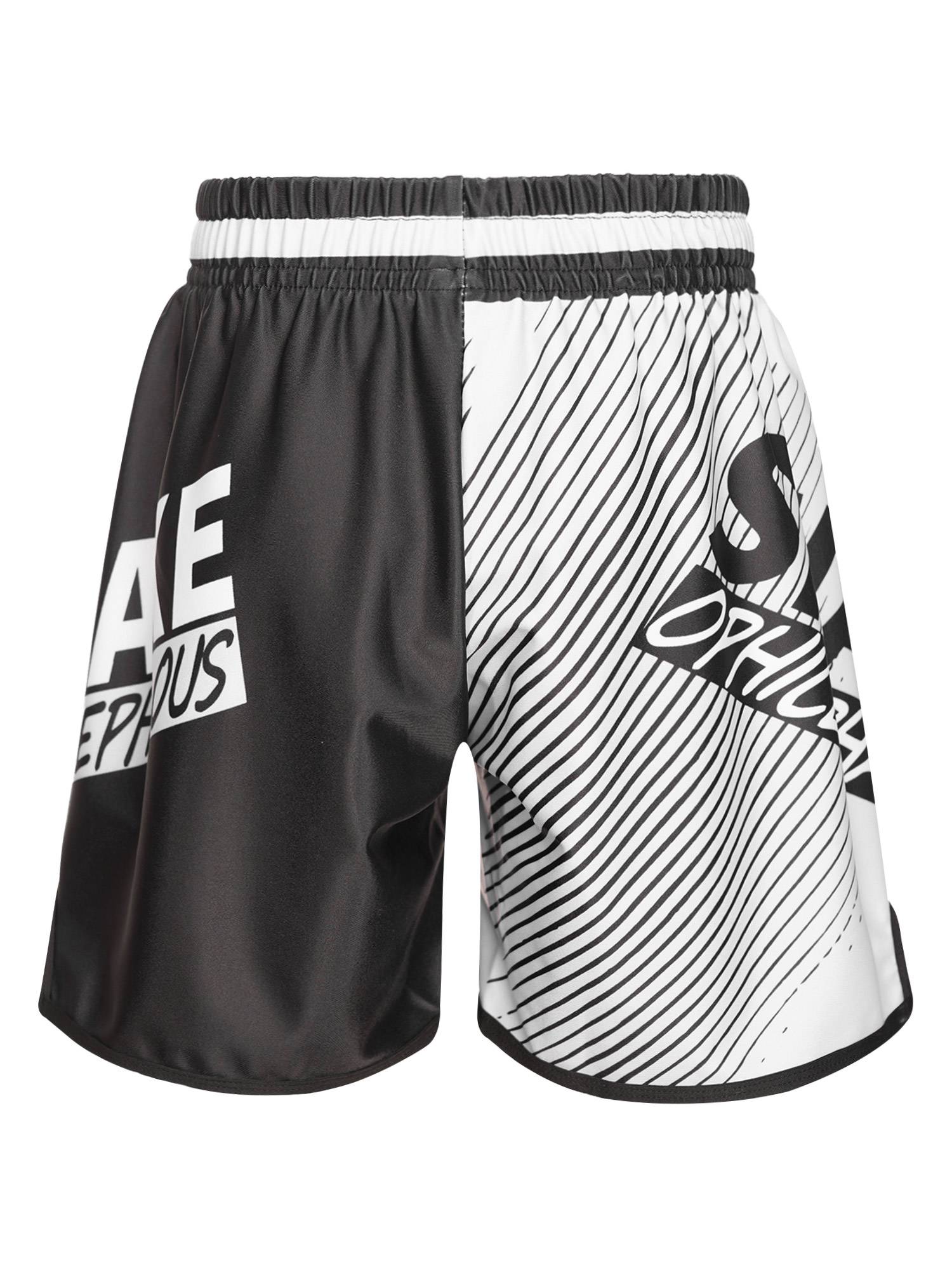 Kids Boys Boxer Shorts Elastic Waistband Athletic Trunks