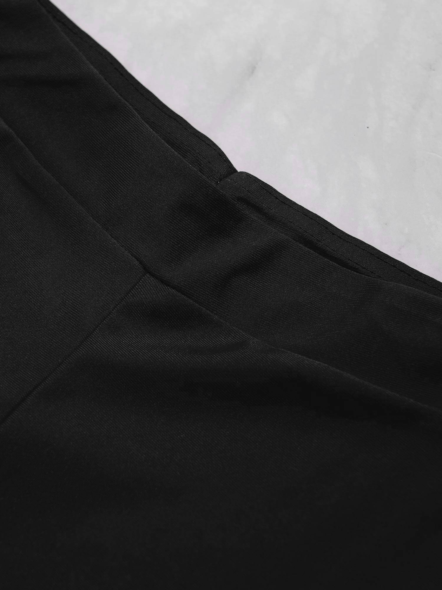 Unisex Kids Solid Color Elastic Waistband Swimming Pants