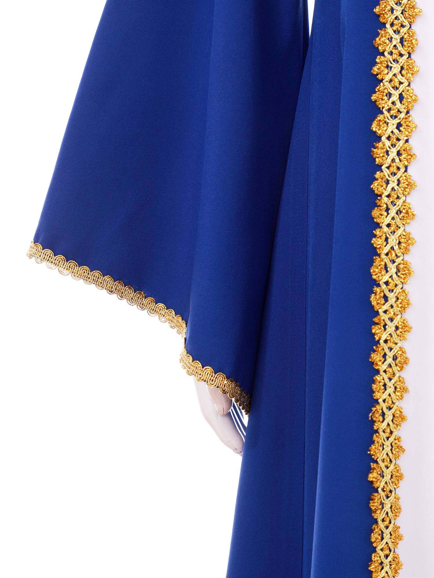 Kids Girls Long Sleeve Square Neck Medieval Renaissance Princess Dress