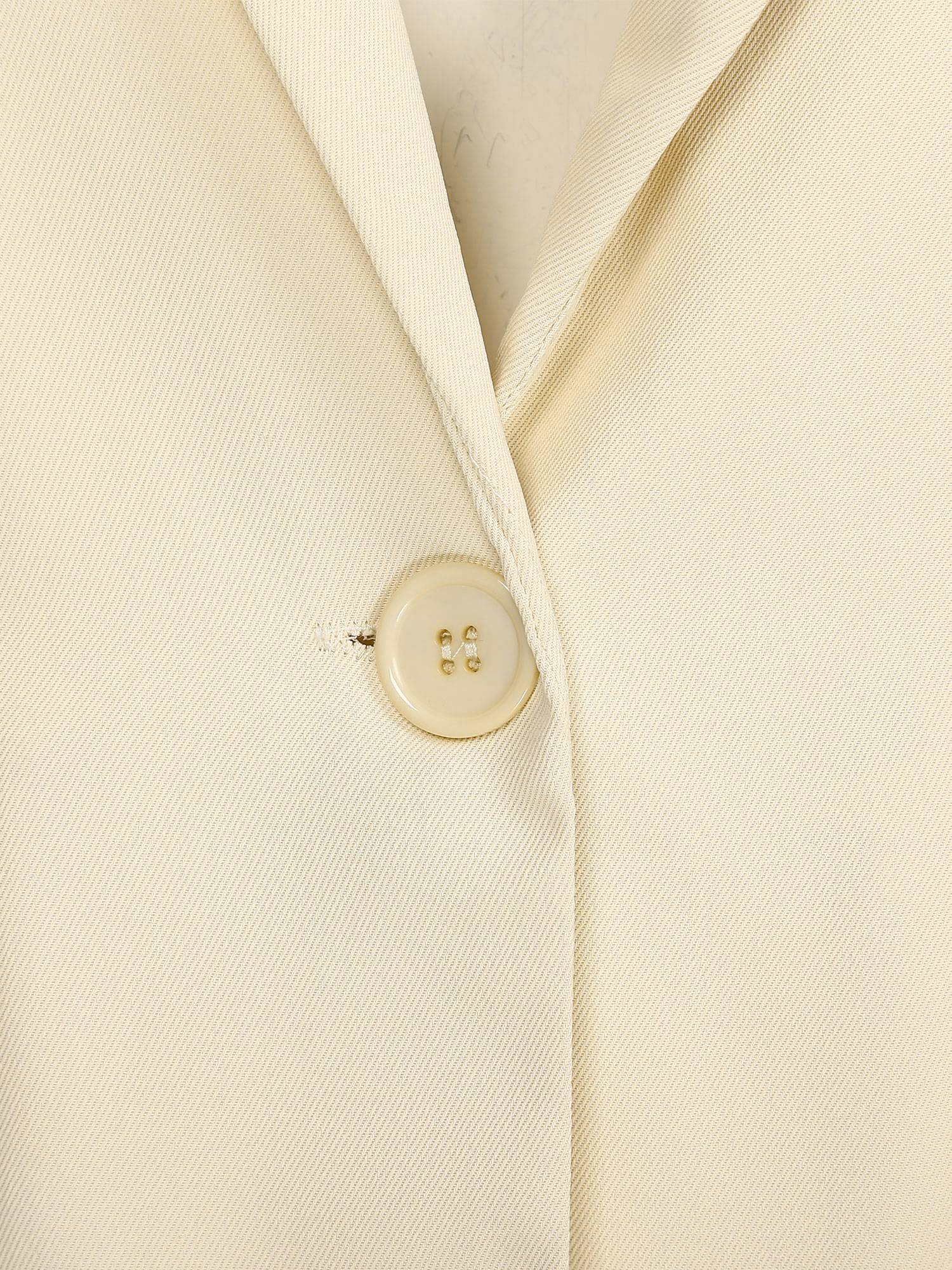 Womens 2-piece Office Suit V Neck One-button Vest and High Waist Pants