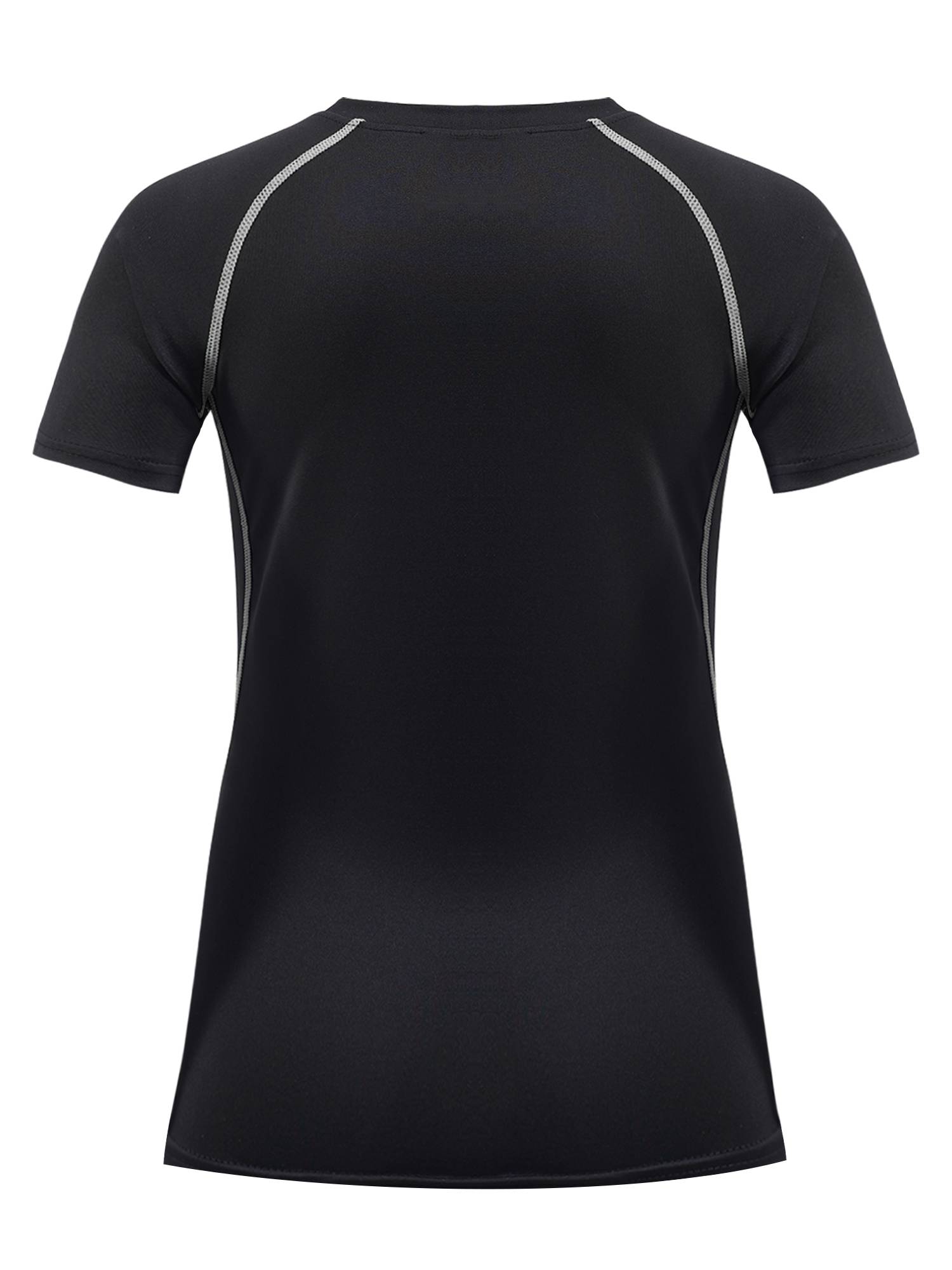 Kids Boys Quick-Drying Sports Shirt Short Sleeve Moisture-Wicking Tee