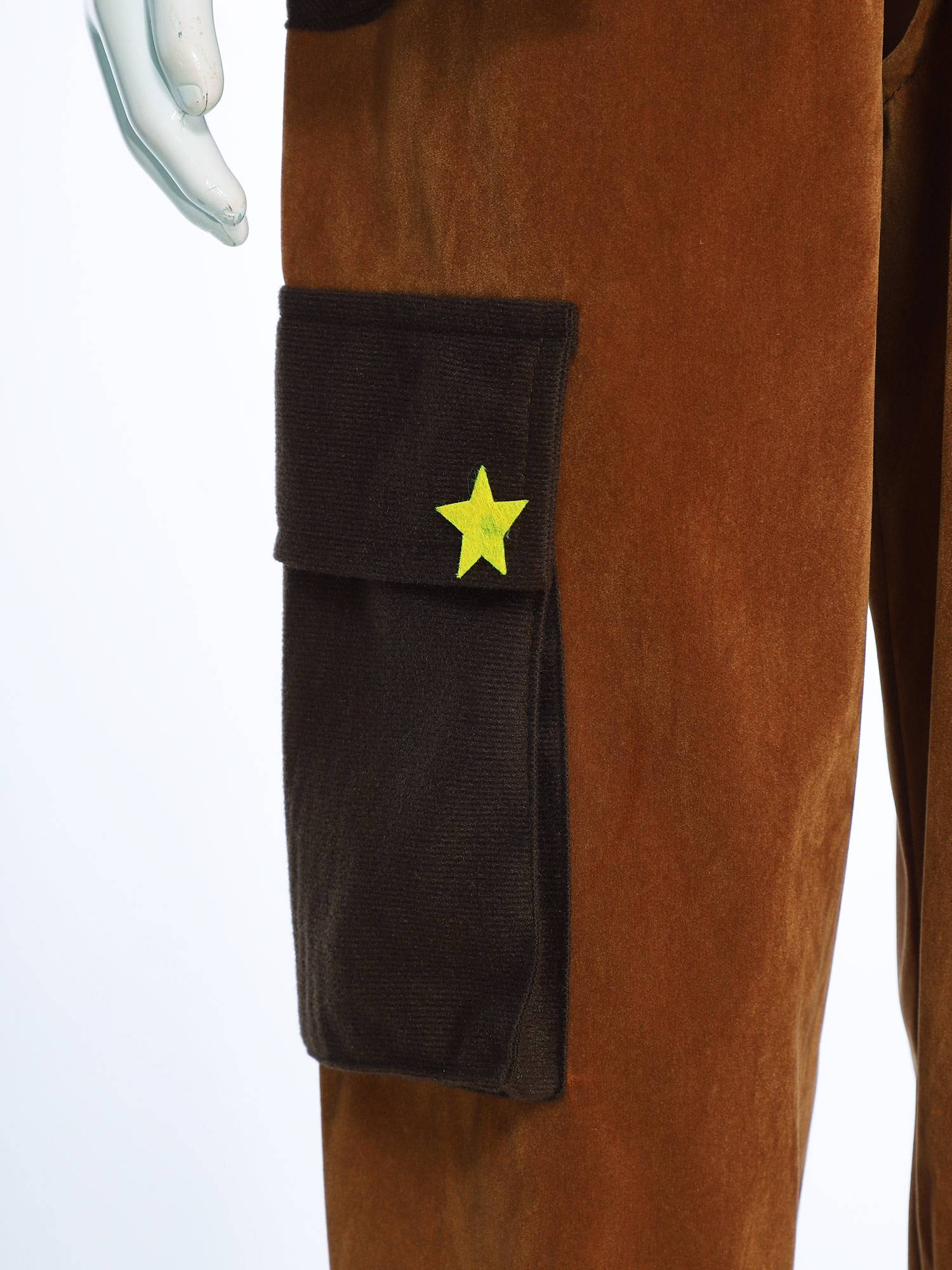 Boys 5pcs Gingham Plaid Long Sleeve Shirt with Pants and Vest Cowboy Costume Set