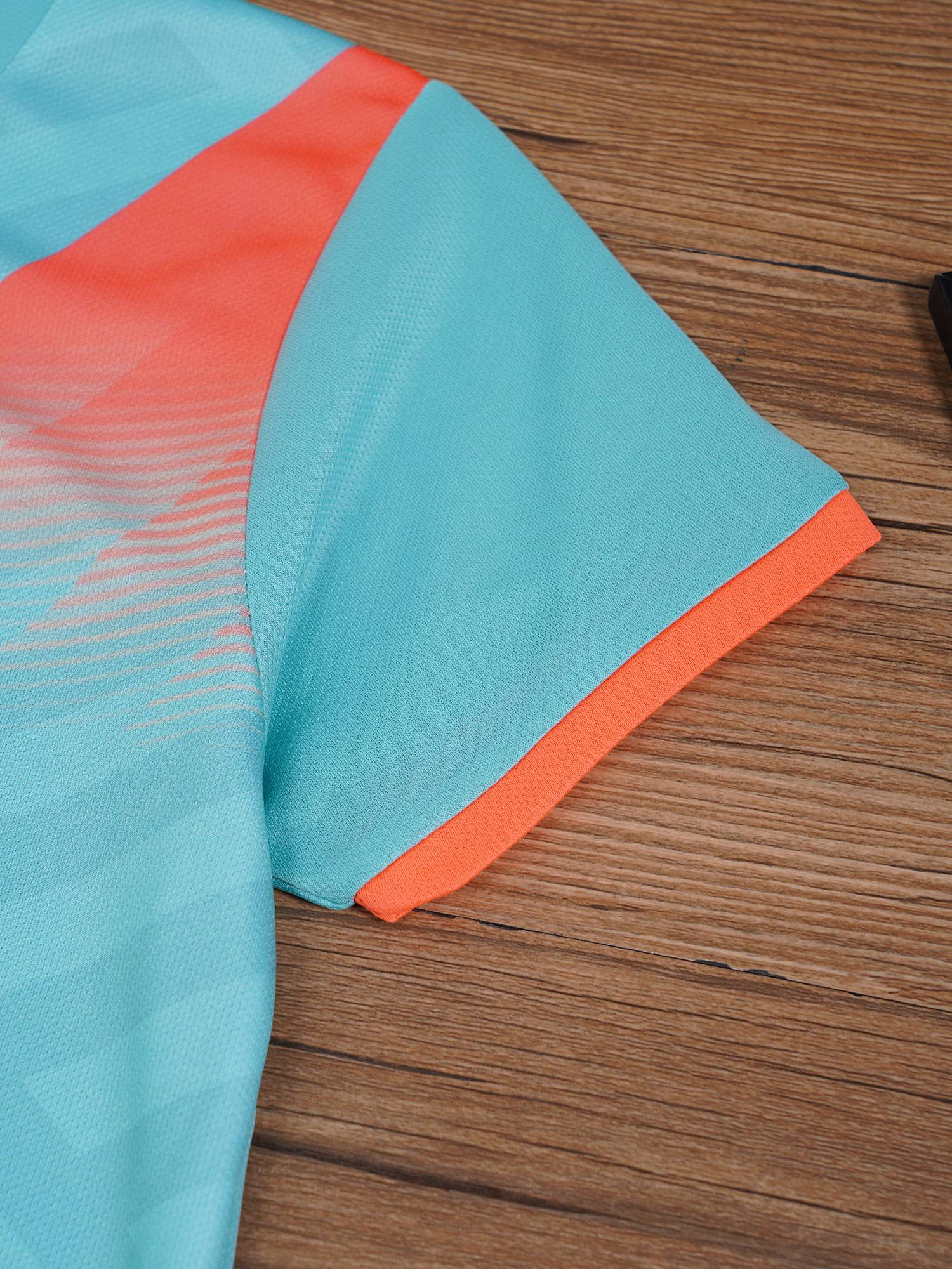 Kids Boy Sports Set Football Graphic T-shirt with Drawstring Shorts