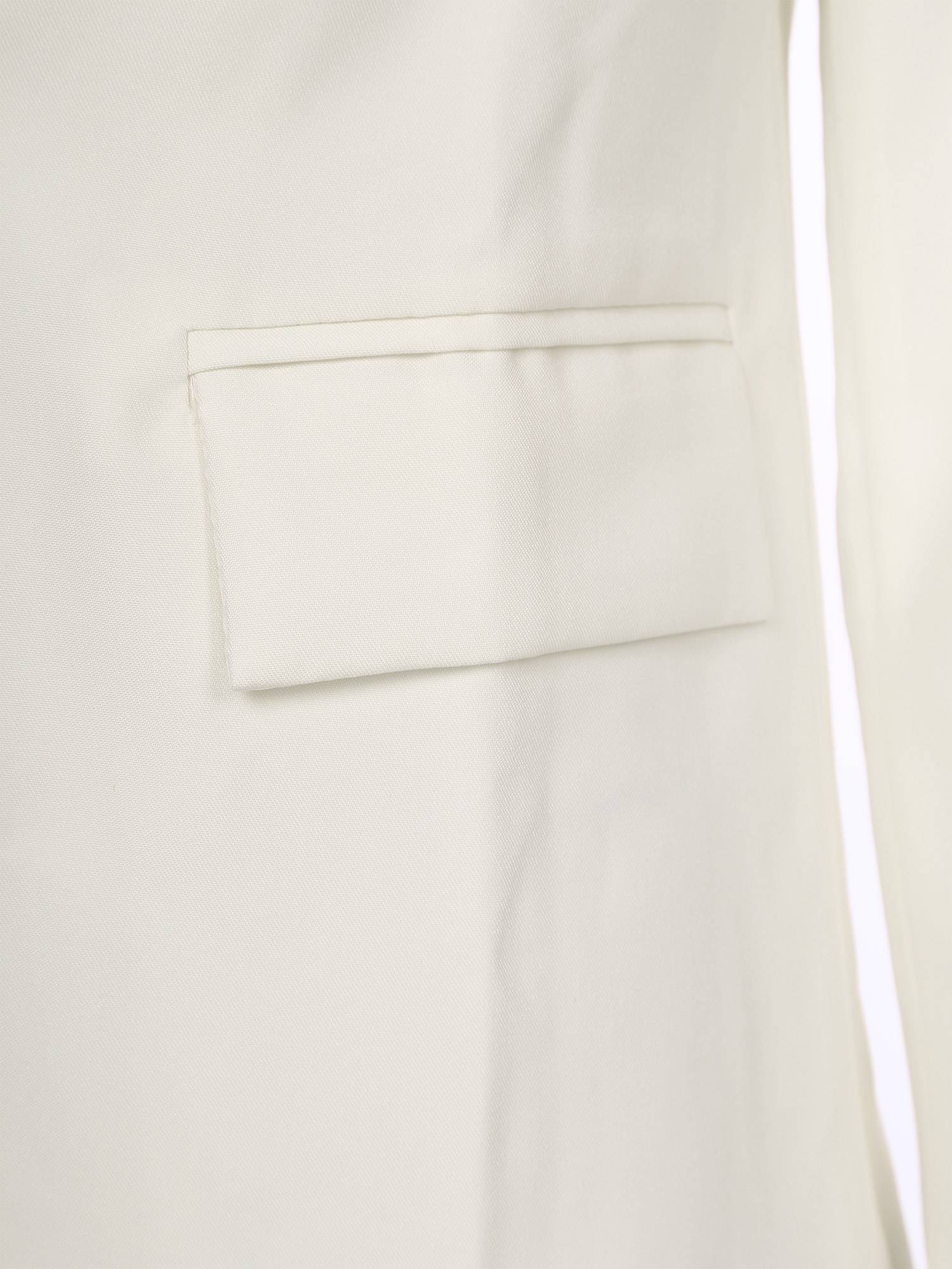 Women Solid Color Long Sleeve Notch Lapel Blazer