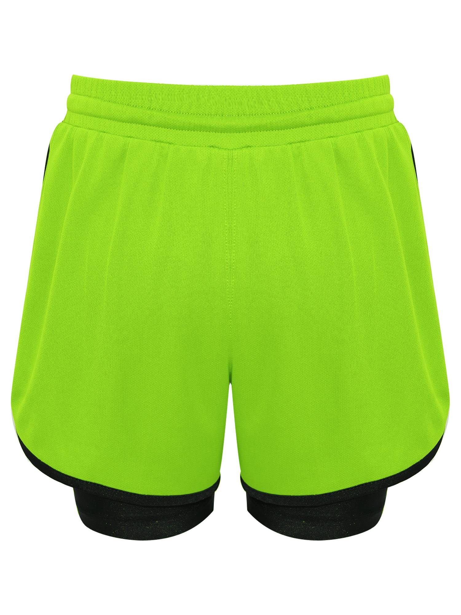 Kids Boys Solid Quick Drying Breathable Drawstring Sports Shorts