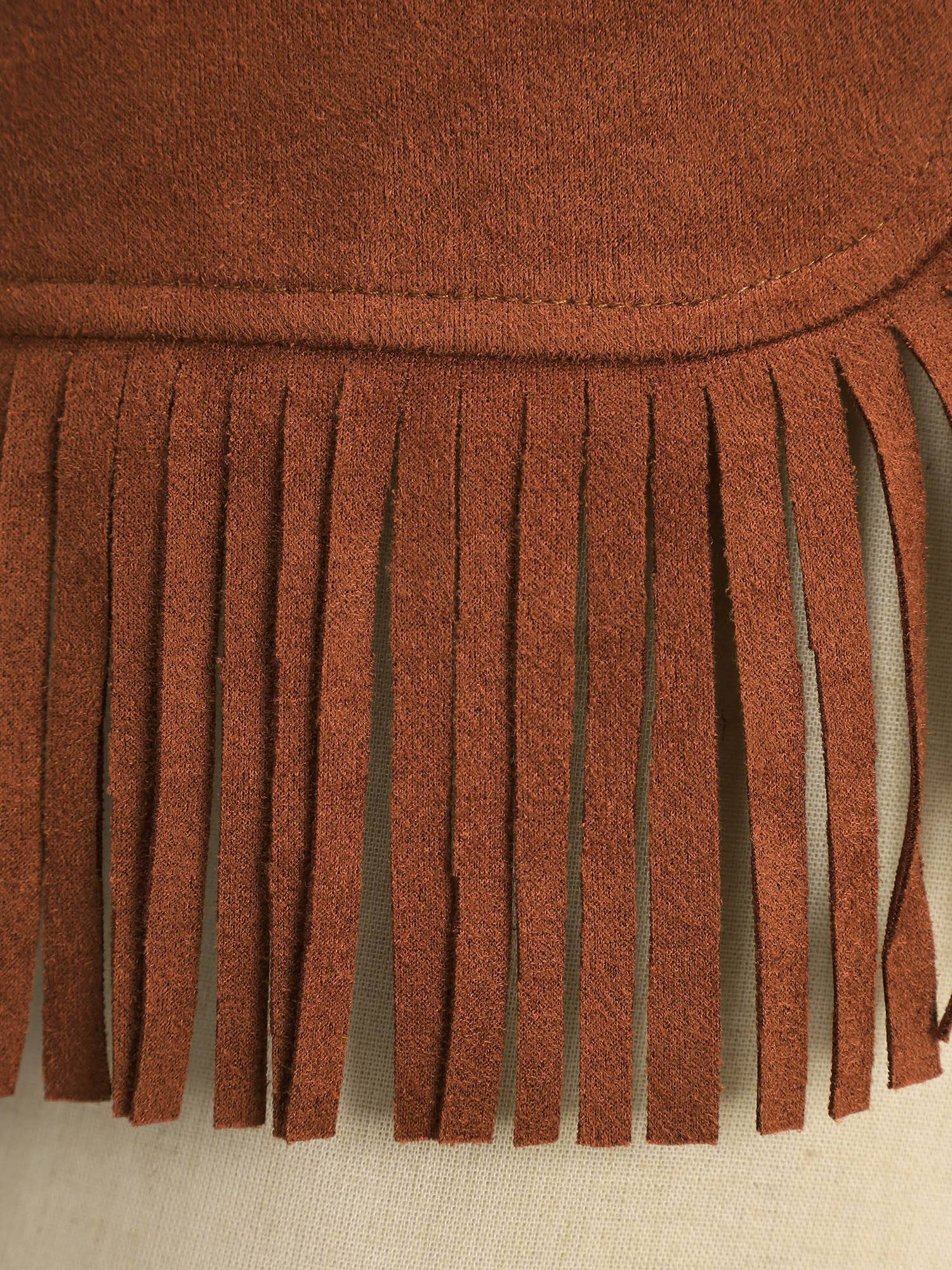 Baby/Toddler Boy Sleeveless Suede Tassels Cowboy Vest