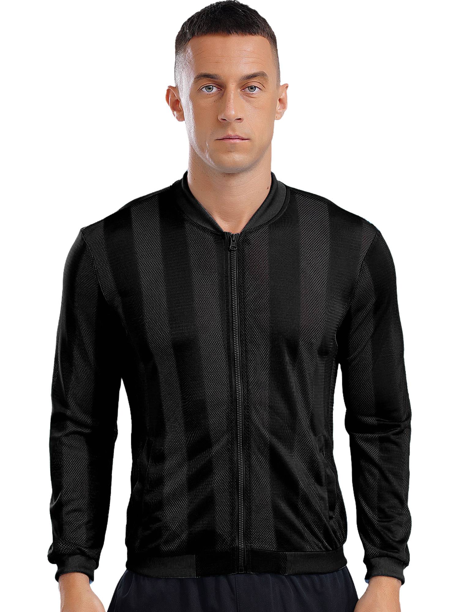 Men Stand Collar Long Sleeve Zipper Sun Protection Sports Jacket