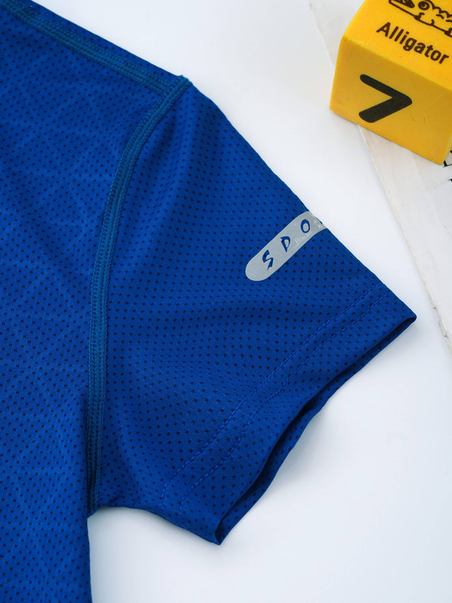 Kids Boys Quick-Drying Short Sleeve Round Neck Sports T-shirt