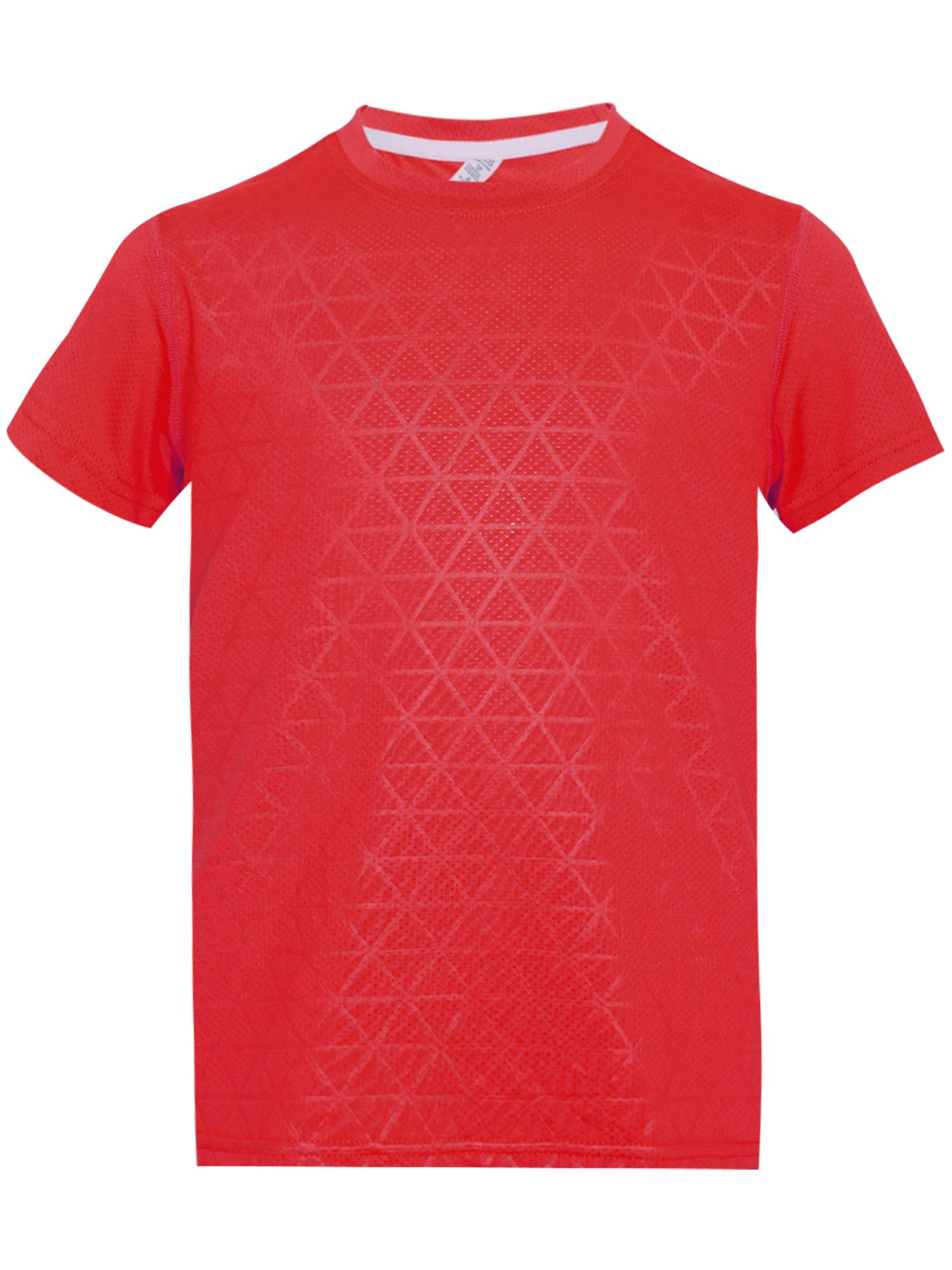 Kids Boys Quick-Drying Short Sleeve Round Neck Sports T-shirt