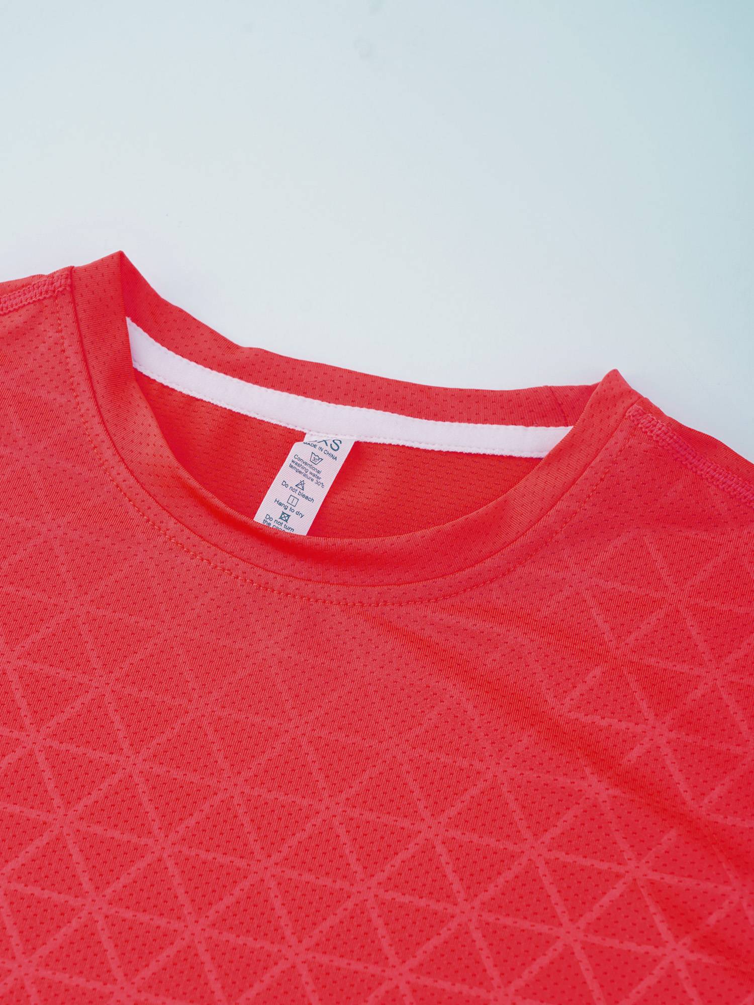 Kids Boys Quick-Drying Short Sleeve Round Neck Sports T-shirt