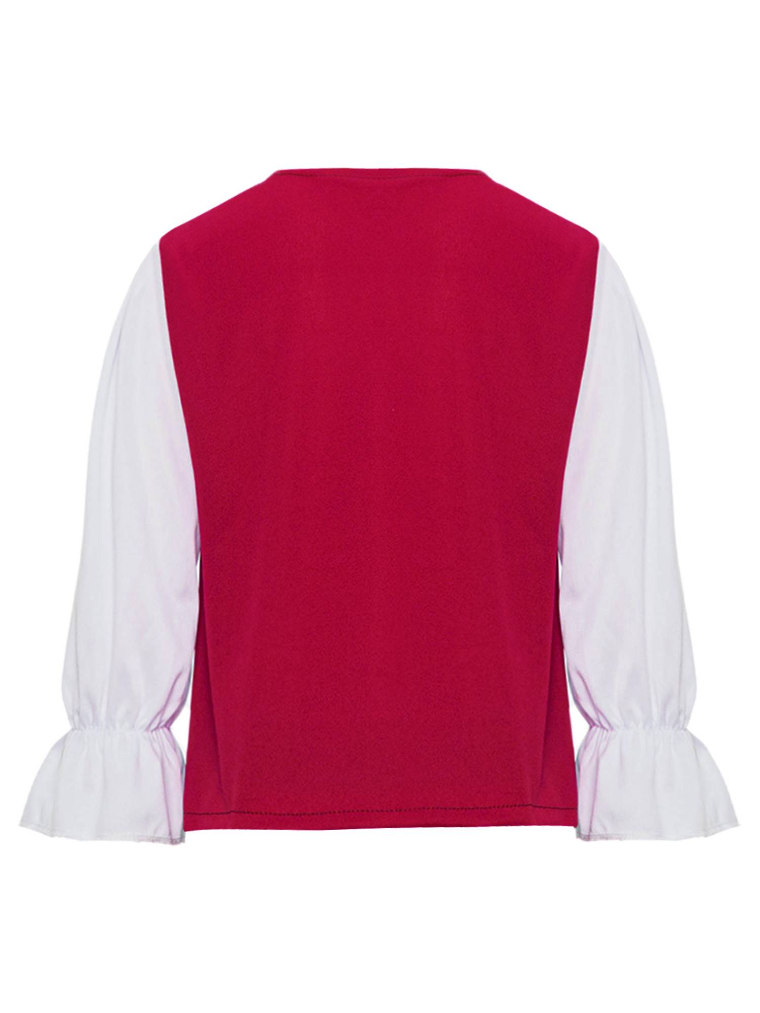 Boys Long Sleeve 2 in 1 Double Breasted Jacket and Pants Medieval Costume Set