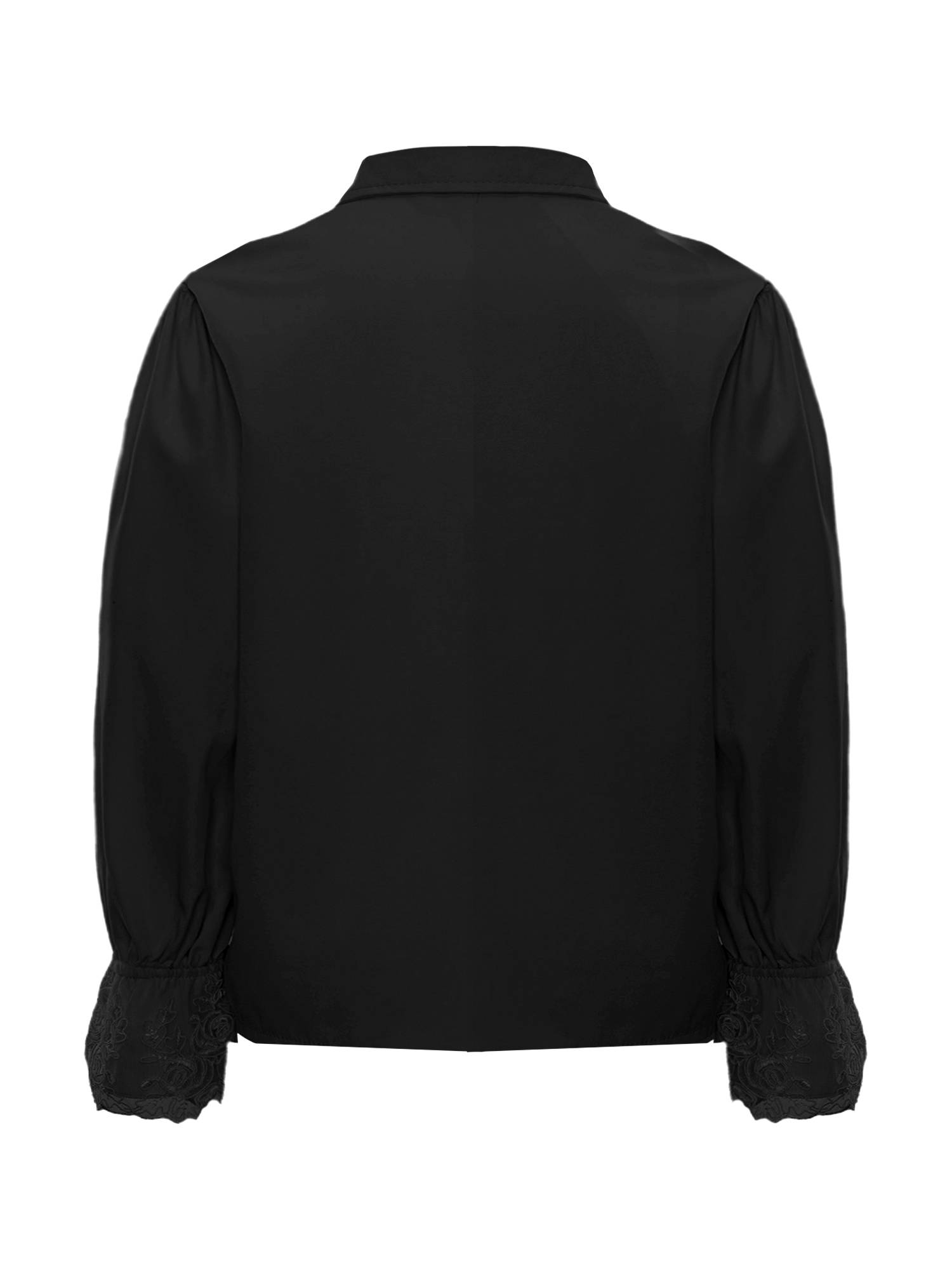 Kids Boys Long Sleeve Ruffle Medieval Renaissance Pirate Shirt