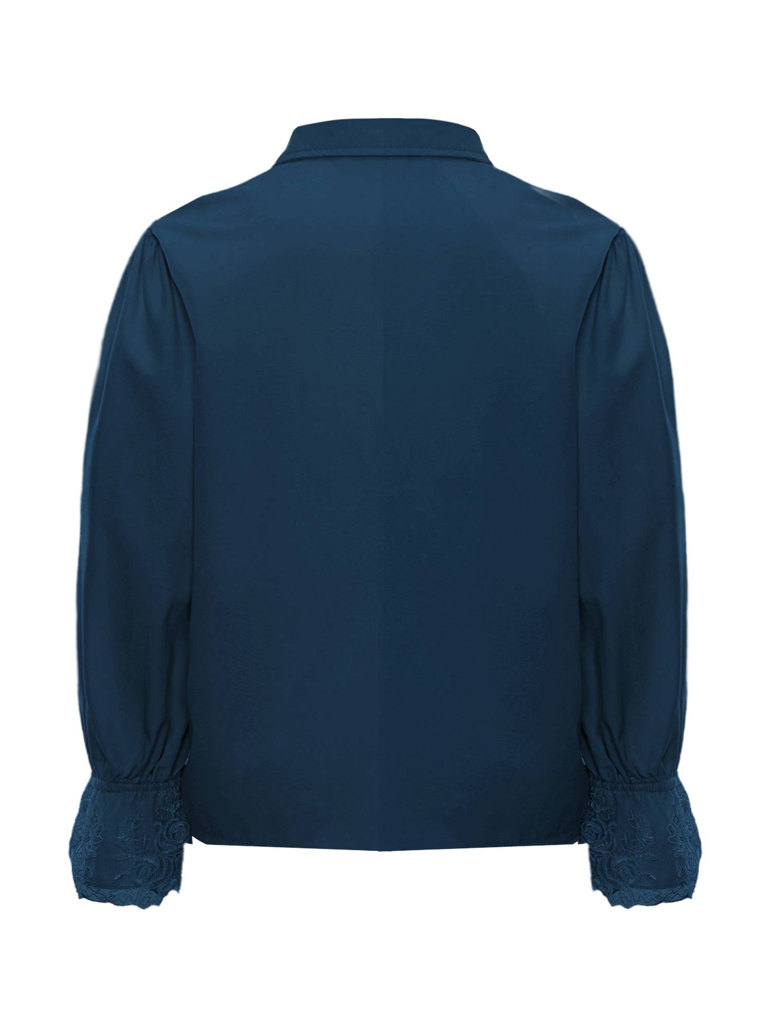 Kids Boys Long Sleeve Ruffle Medieval Renaissance Pirate Shirt