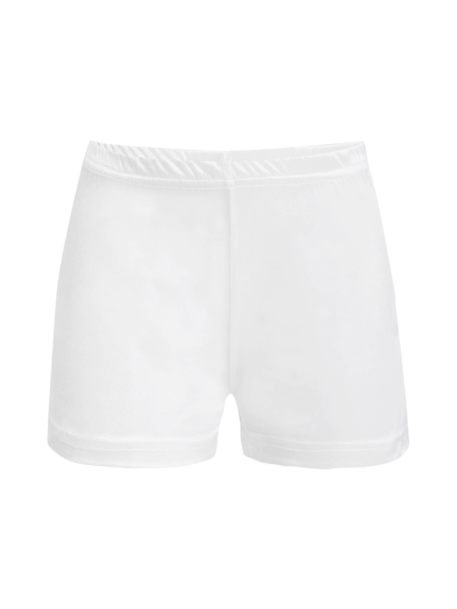 Kids Girls Sequin Hip Wrap Miniskirt with Solid Underpants