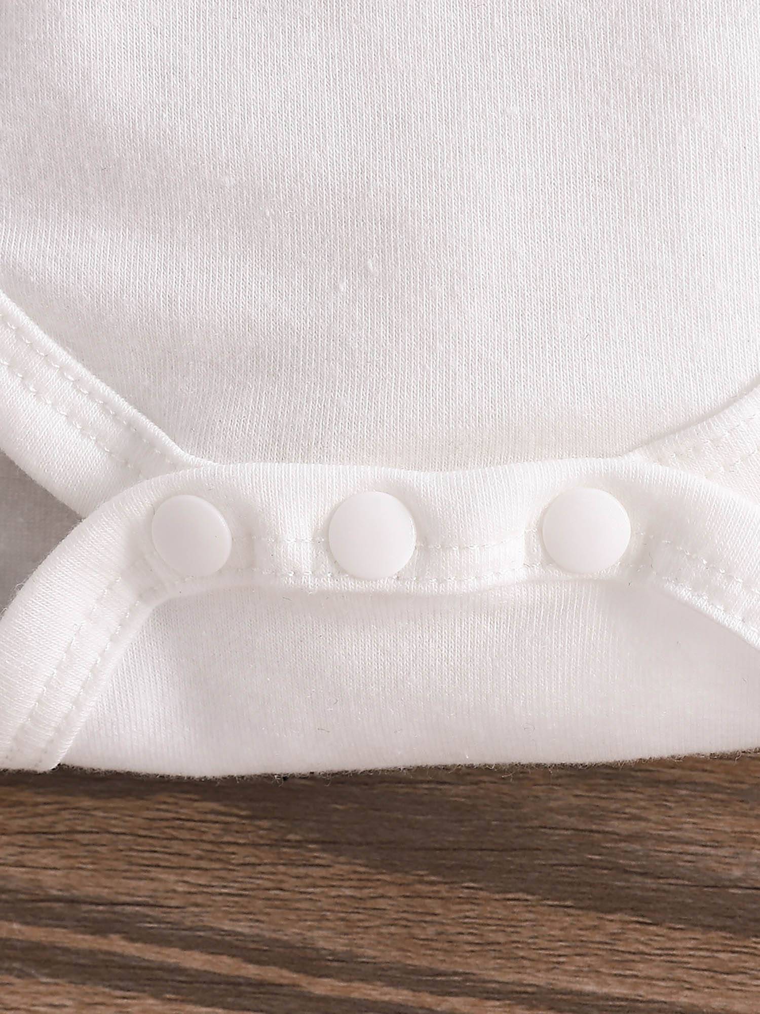 Baby Girl Halloween Ghost Pumpkin Print Cotton Romper and Dress Set