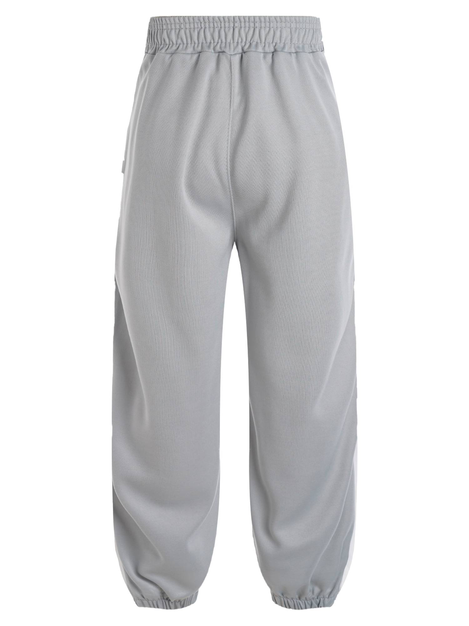 Kids Boys Side Buttons Sports Cuffed Sweatpants