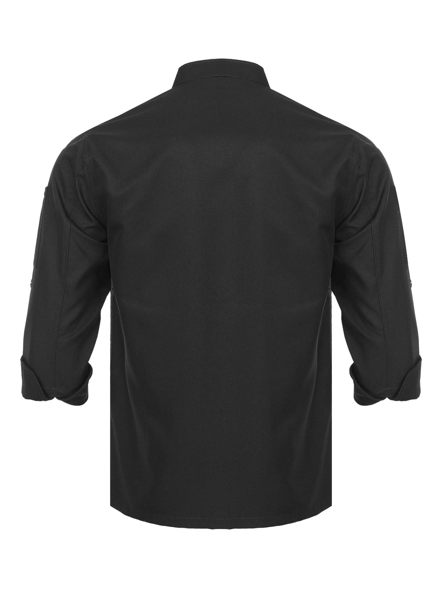 Adults Cross-Over Collar Long Sleeve Chef Jacket
