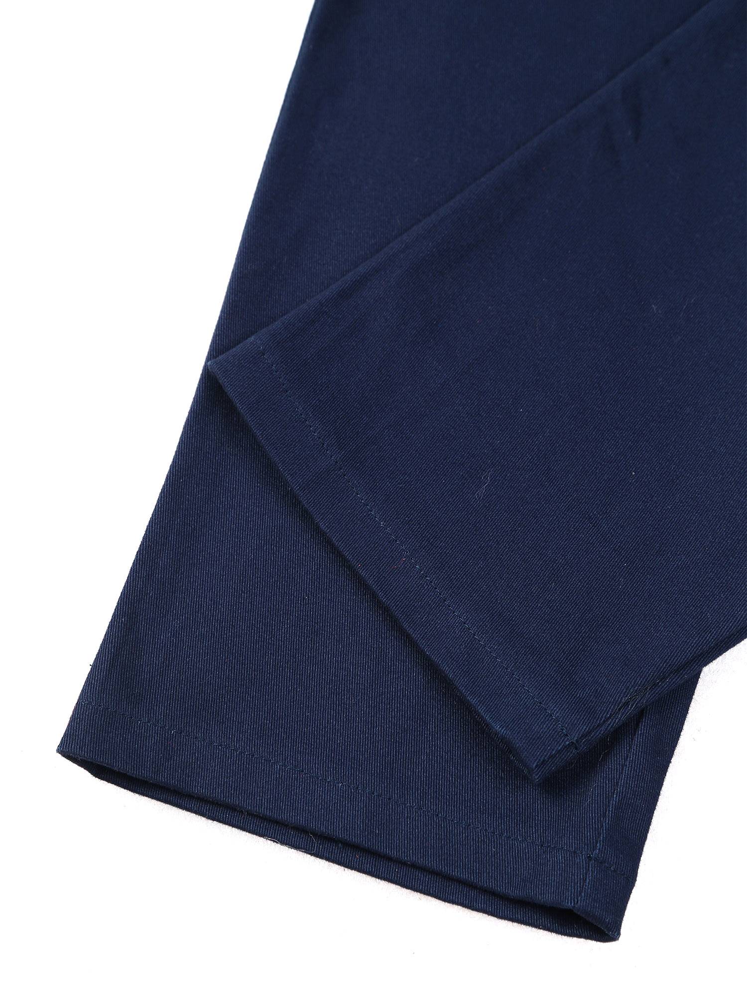 Kids Boys Straight Leg Snap-zip Flat Suit Pant for Formal Occasions