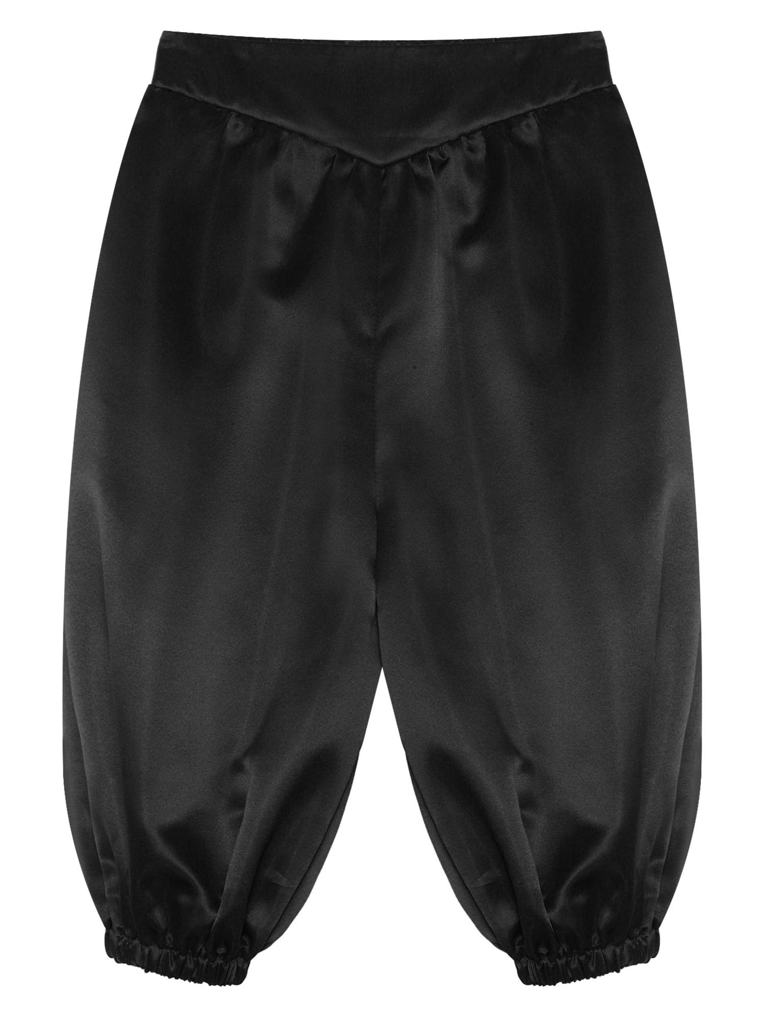 Unisex Kids Medieval Capri Pants Renaissance Faire Costume Bottoms for Halloween