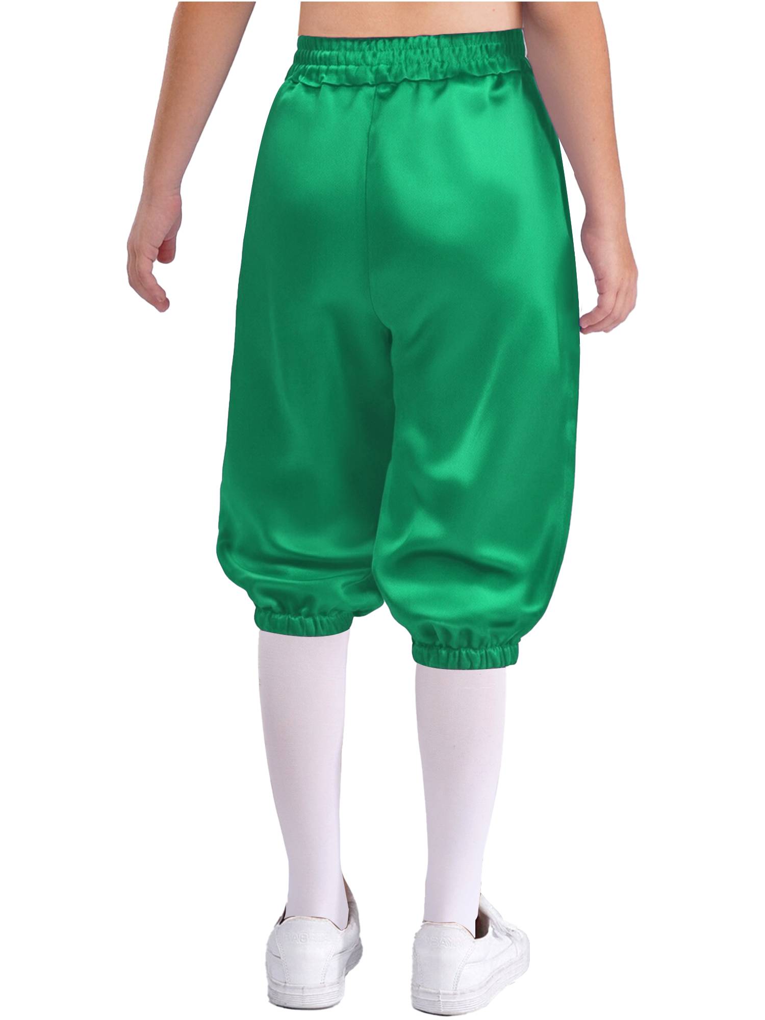 Unisex Kids Medieval Capri Pants Renaissance Faire Costume Bottoms for Halloween