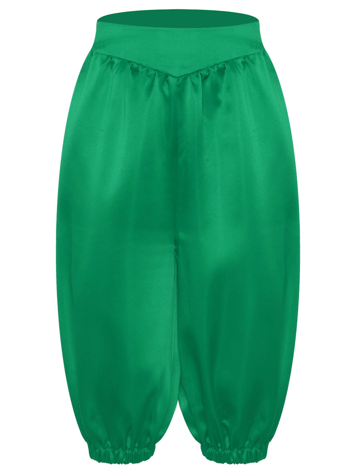Unisex Kids Medieval Capri Pants Renaissance Faire Costume Bottoms for Halloween