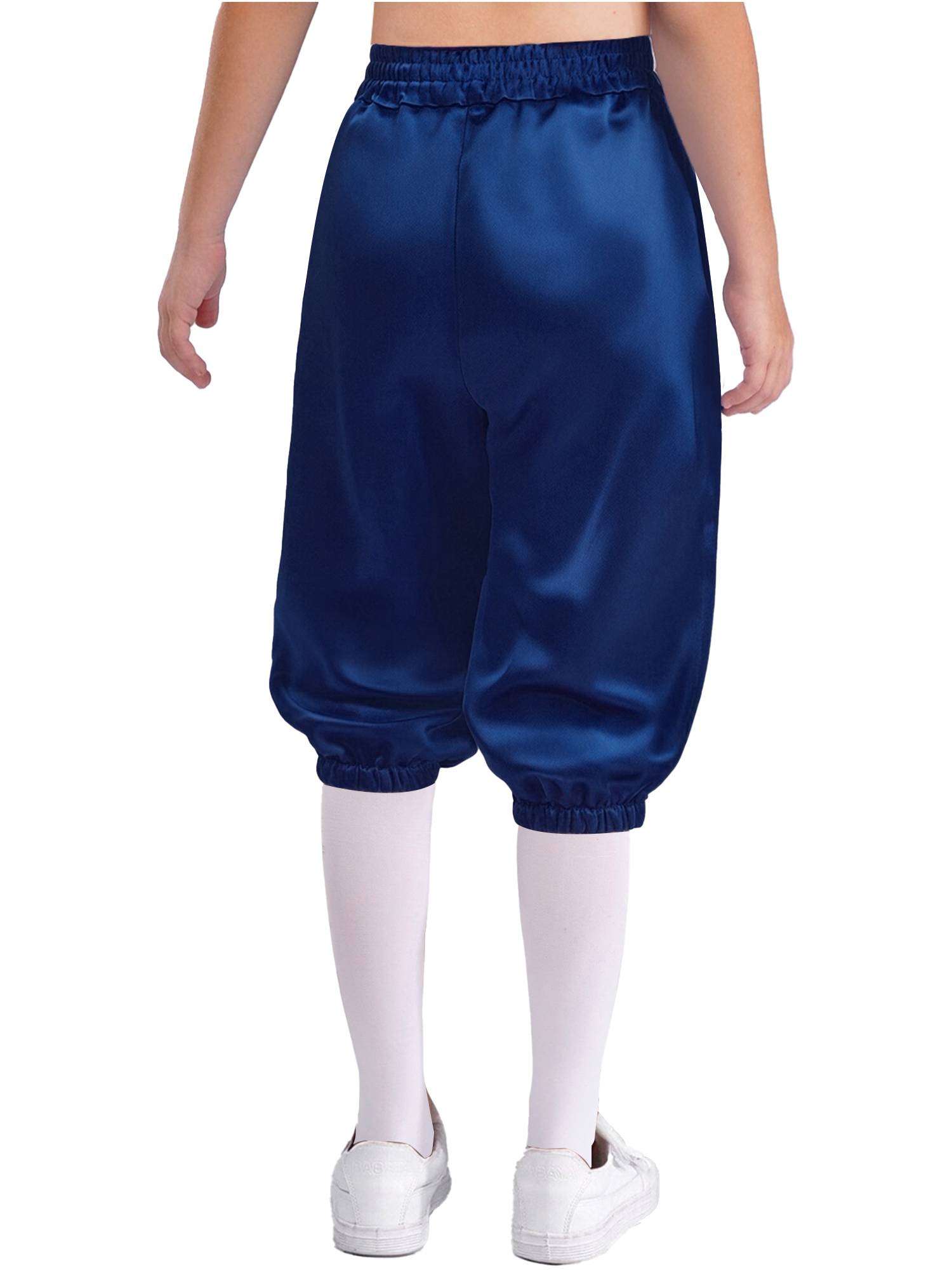 Unisex Kids Medieval Capri Pants Renaissance Faire Costume Bottoms for Halloween