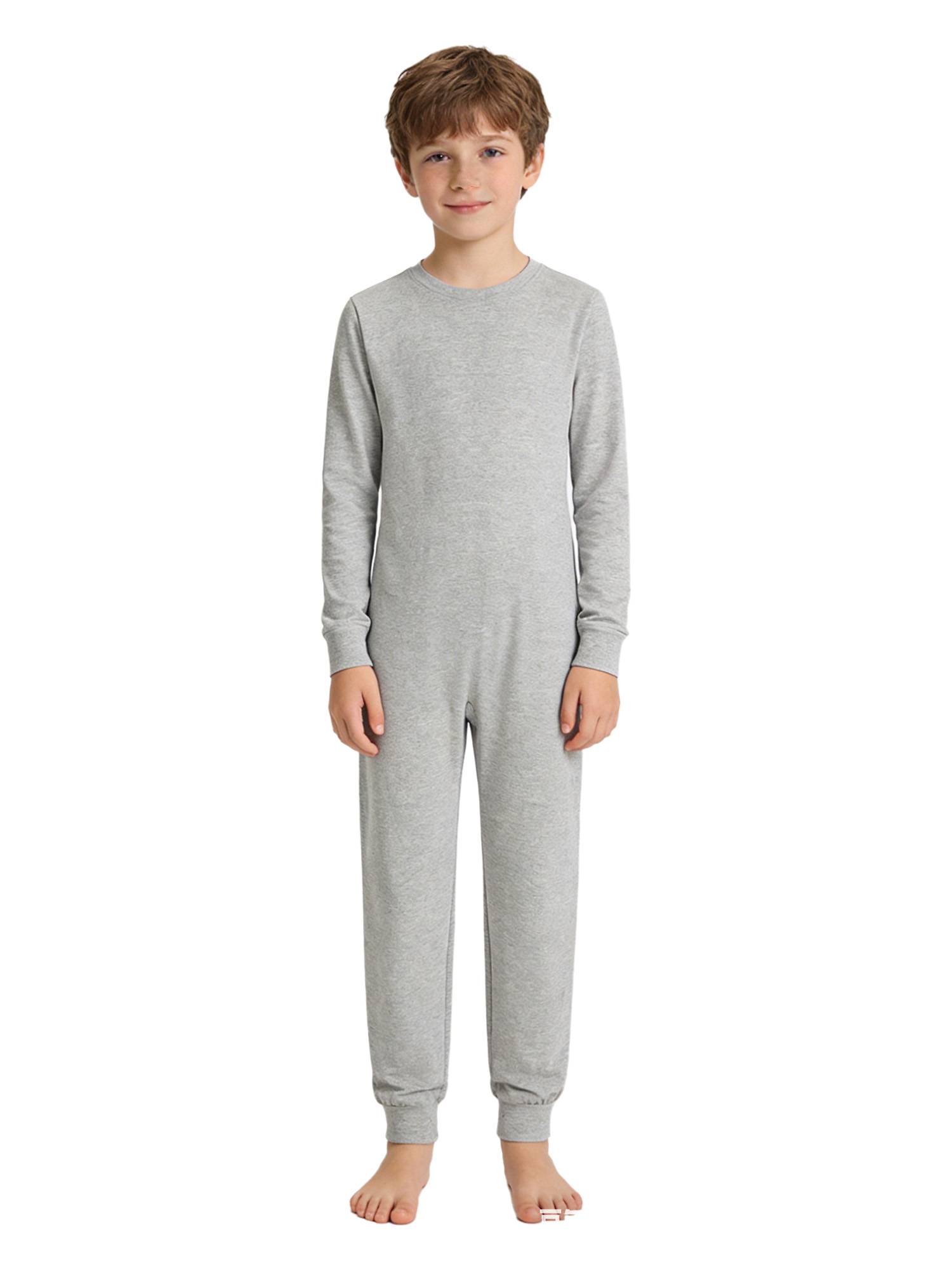 Kids Special Needs Adaptive Clothing Long Sleeve Cotton Autism Sensory Jumpsuit