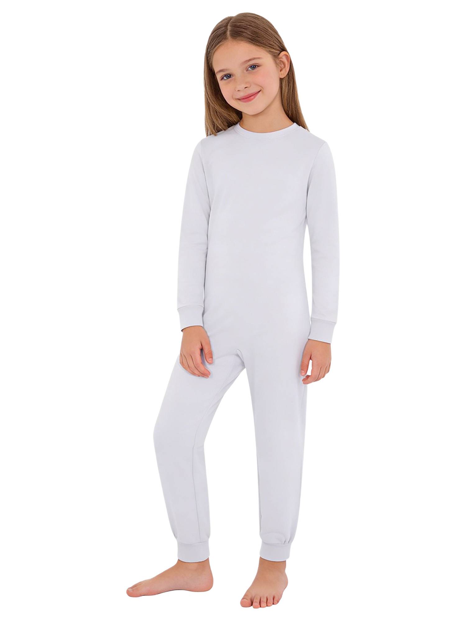 Kids Special Needs Adaptive Clothing Long Sleeve Cotton Autism Sensory Jumpsuit