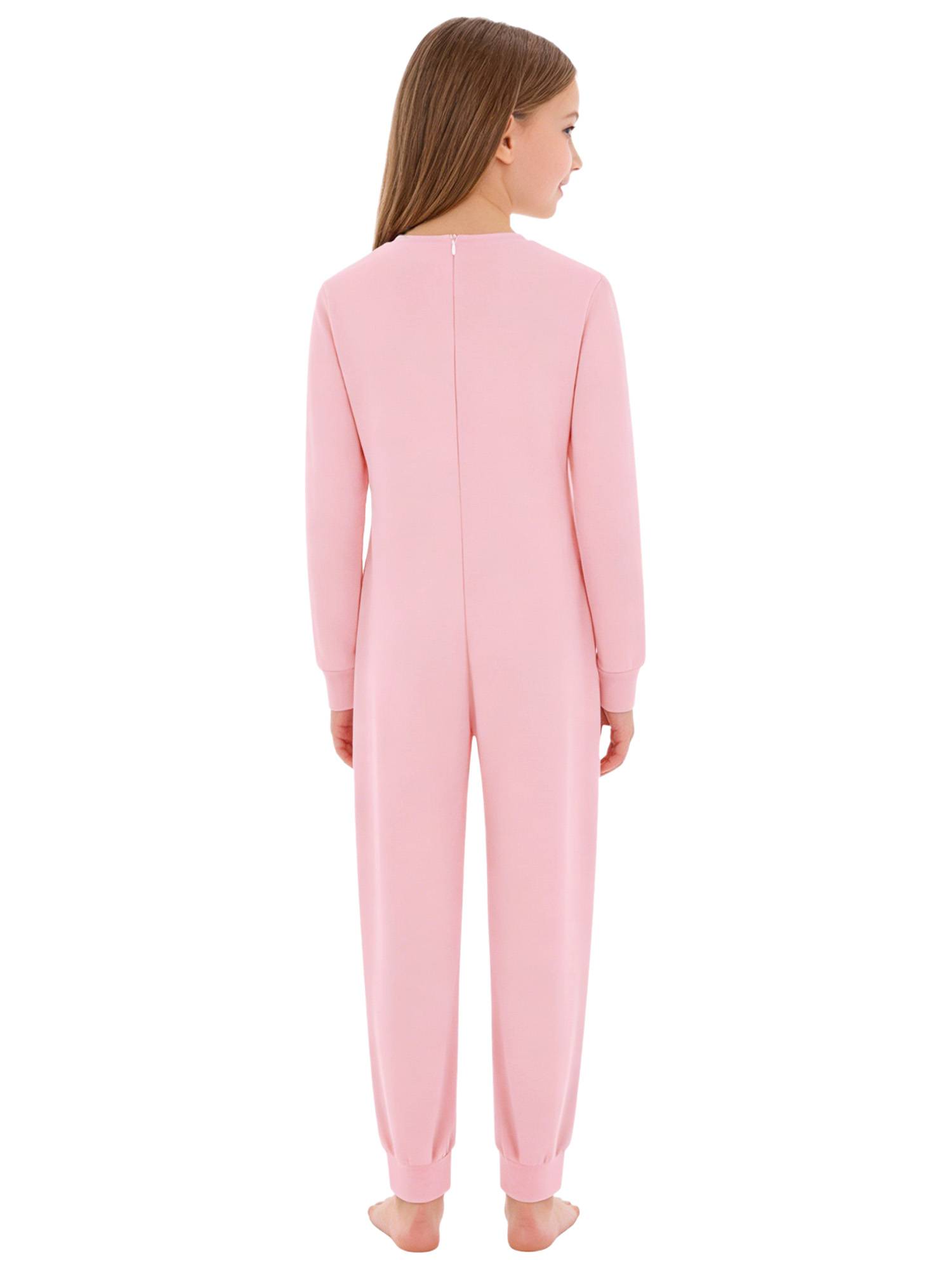 Kids Special Needs Adaptive Clothing Long Sleeve Cotton Autism Sensory Jumpsuit