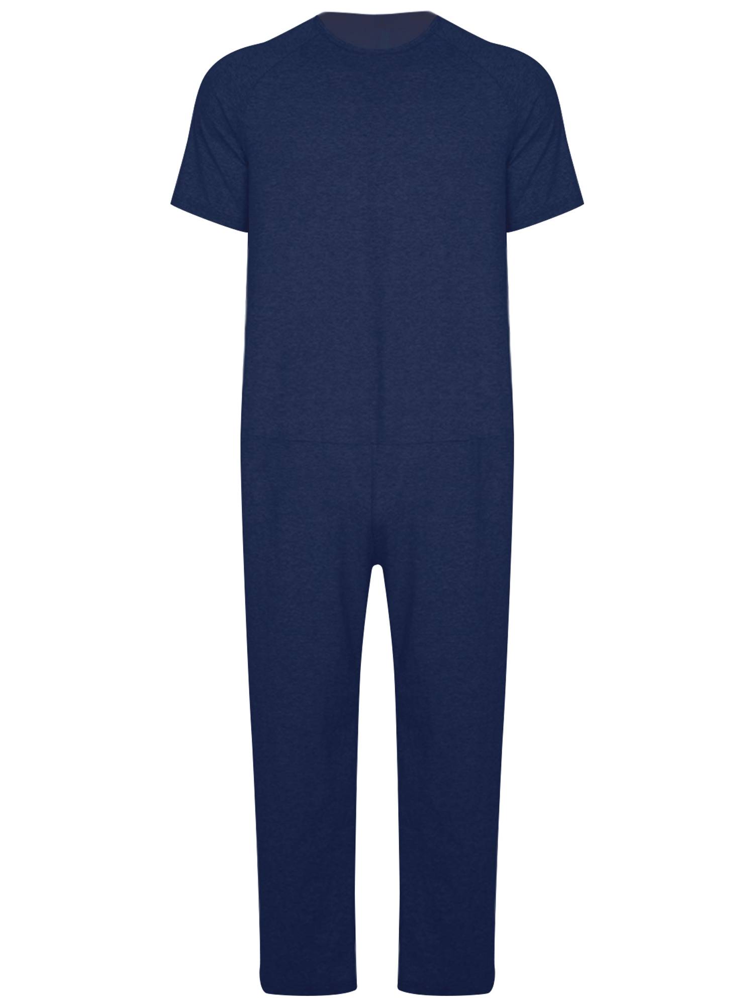 Adults Adaptive Anti-Strip Jumpsuit with Back Zip for Dementia, Alzheimer's