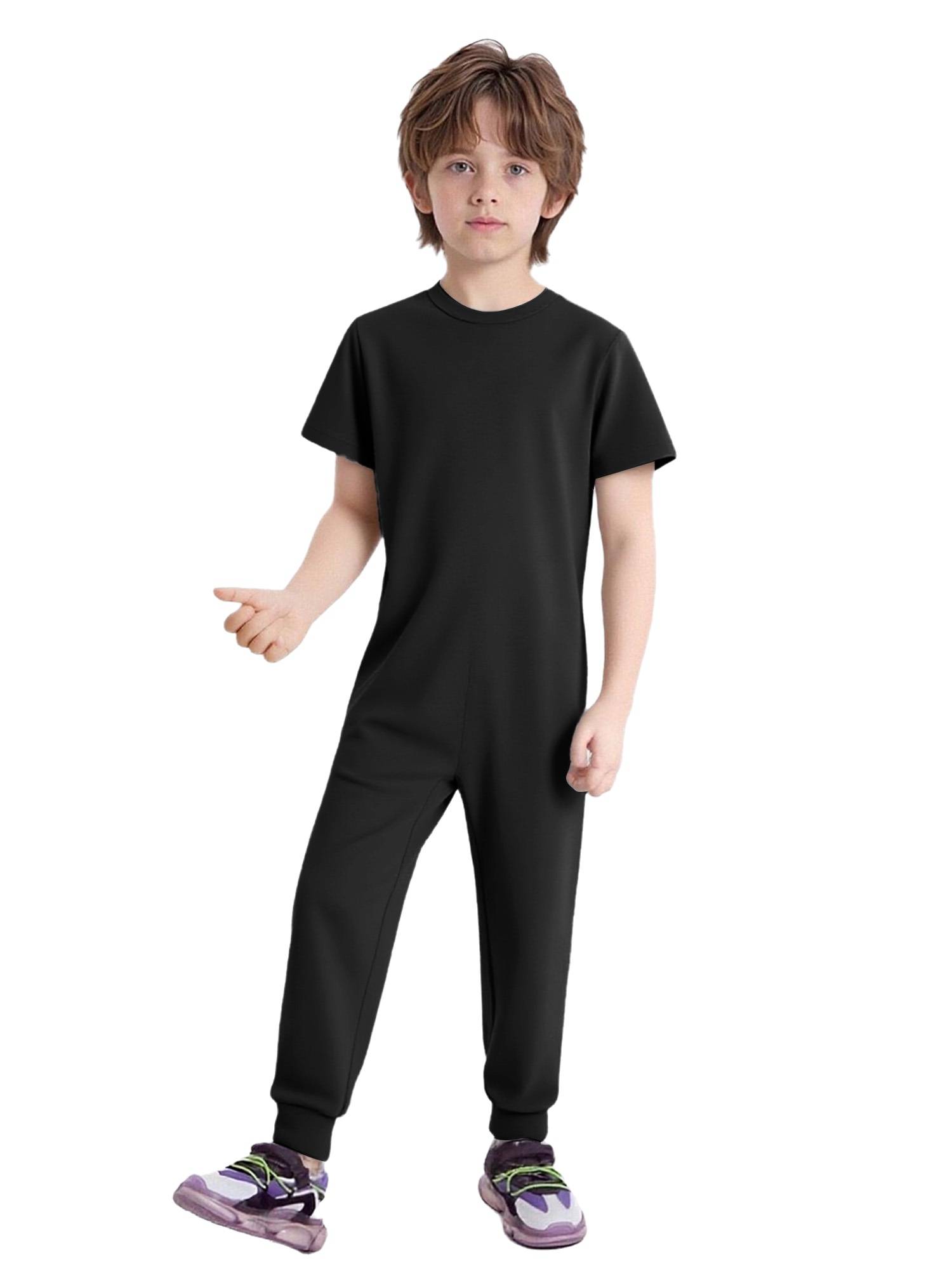 Kids Sensory Adaptive Jumpsuit Anti-Strip Full-Body Suit for Autism Special Need