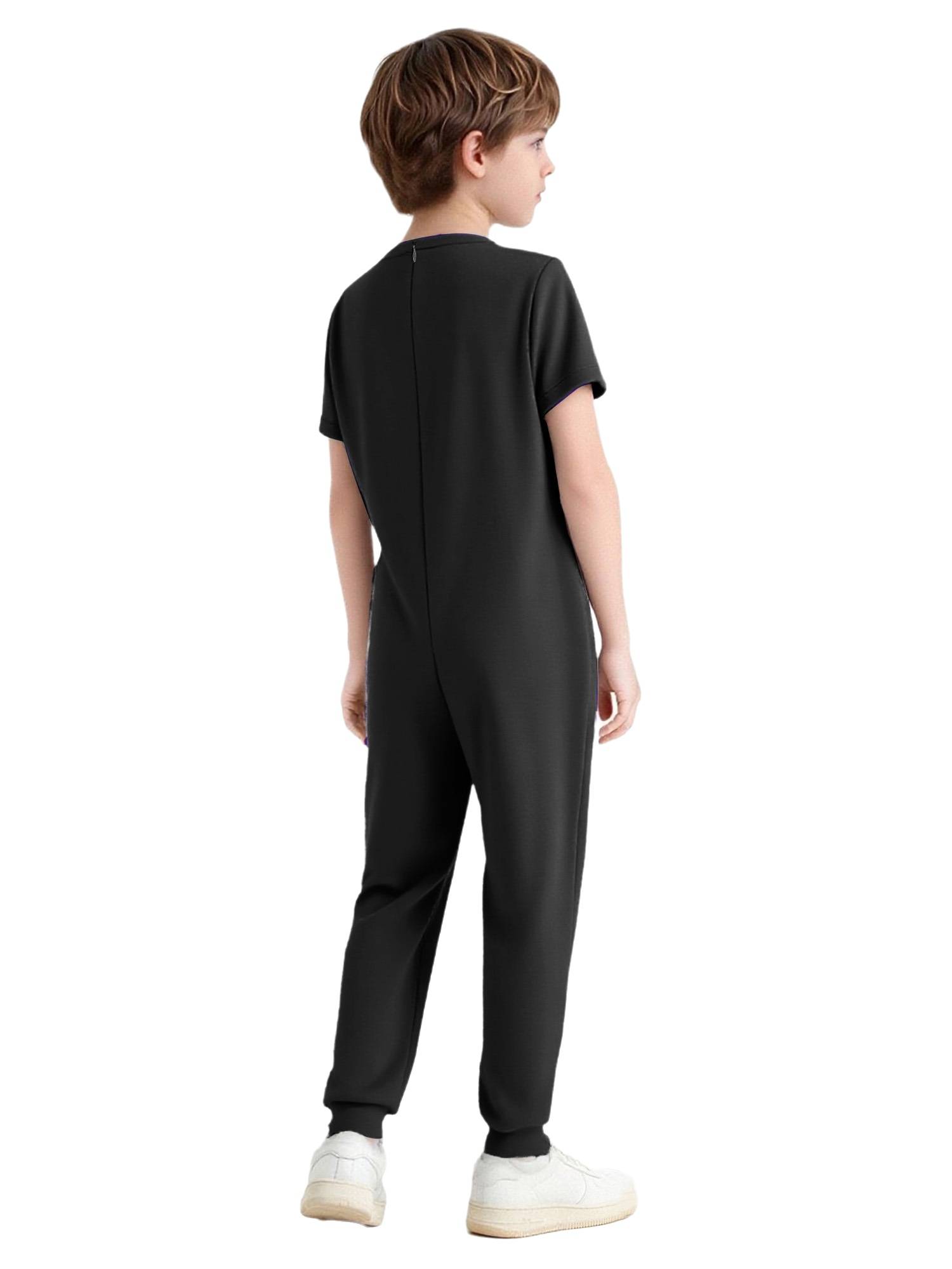 Kids Sensory Adaptive Jumpsuit Anti-Strip Full-Body Suit for Autism Special Need